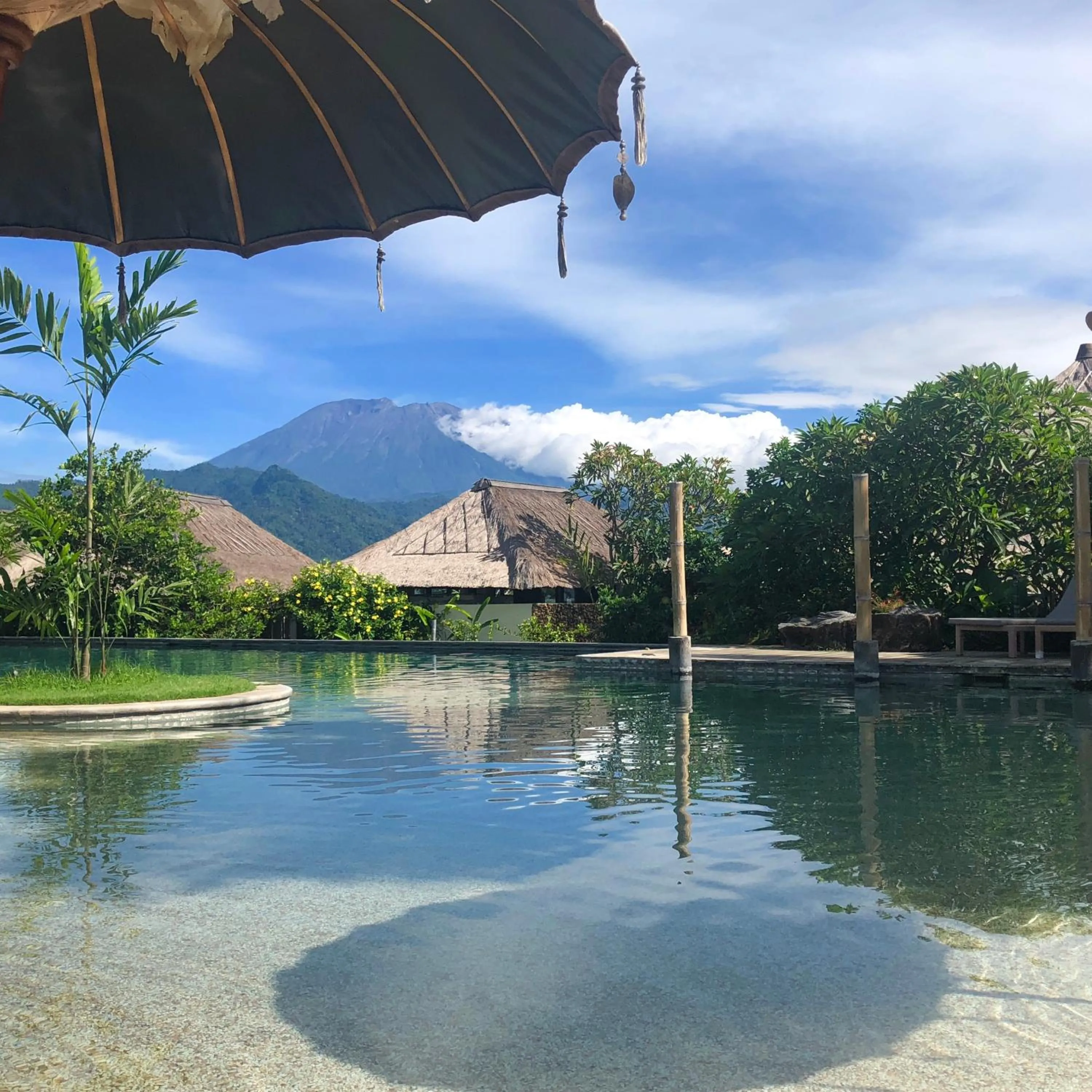 Swimming pool in Bloo Lagoon Eco Village