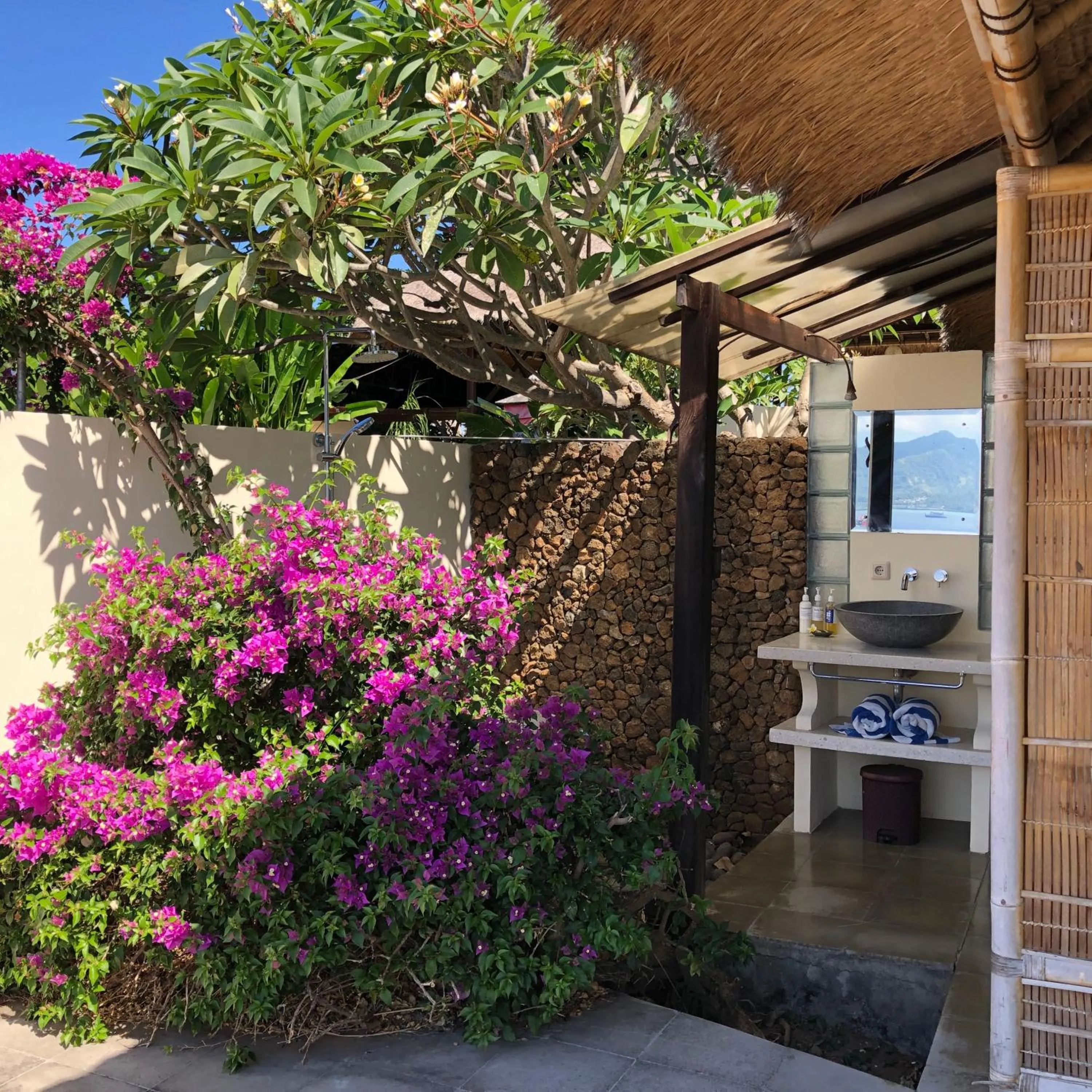 Sea view in Bloo Lagoon Eco Village