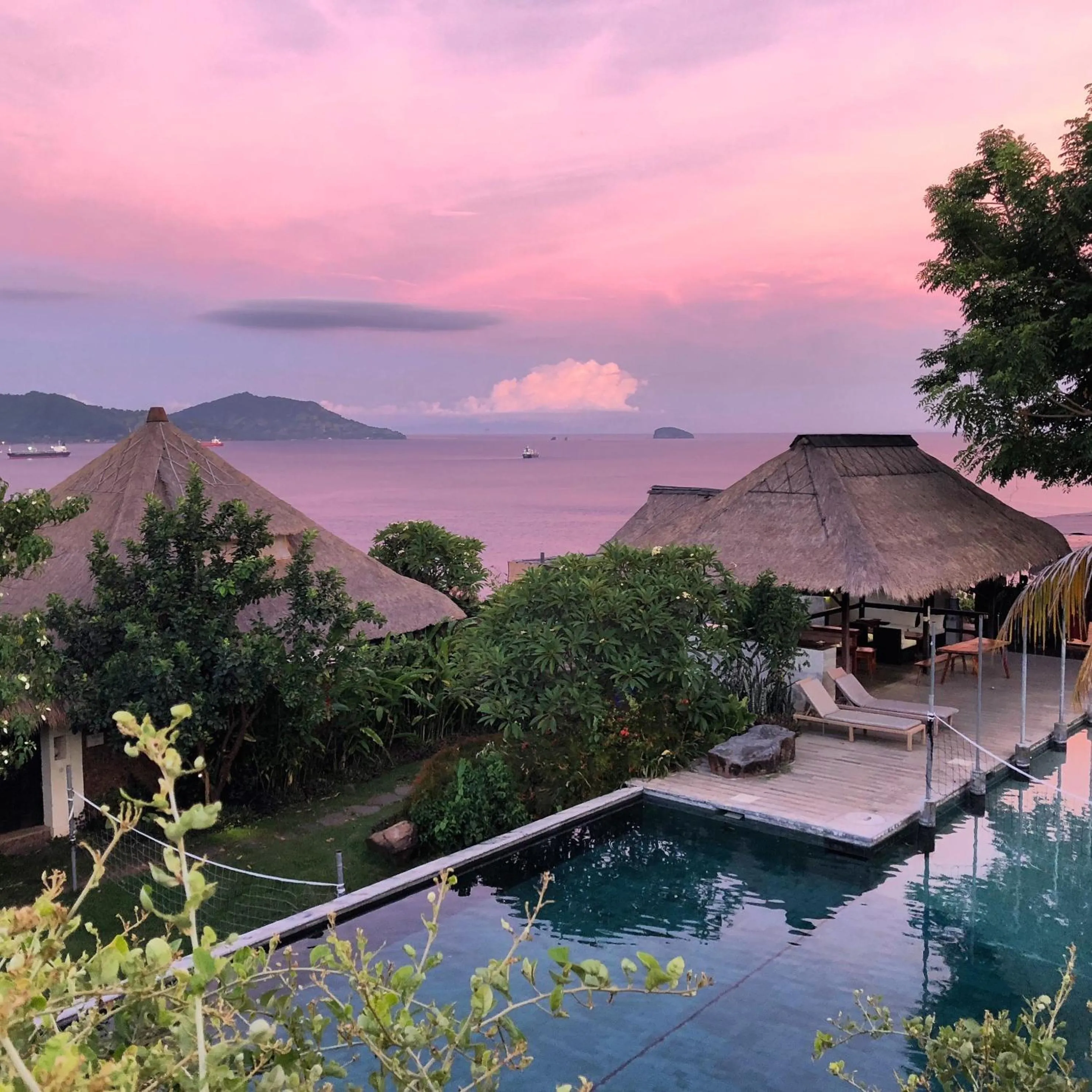 Sea view in Bloo Lagoon Eco Village