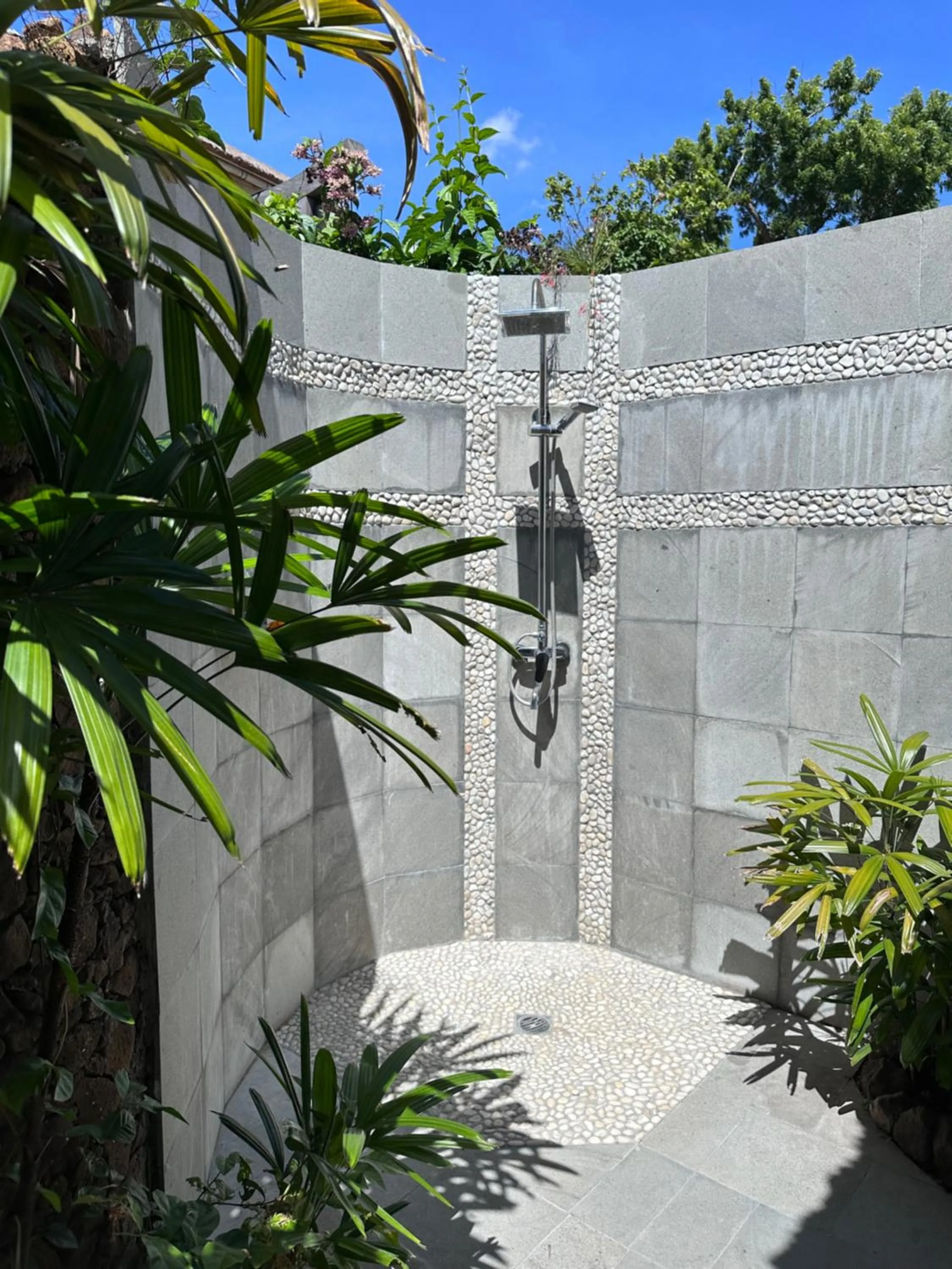 Shower in Bloo Lagoon Eco Village