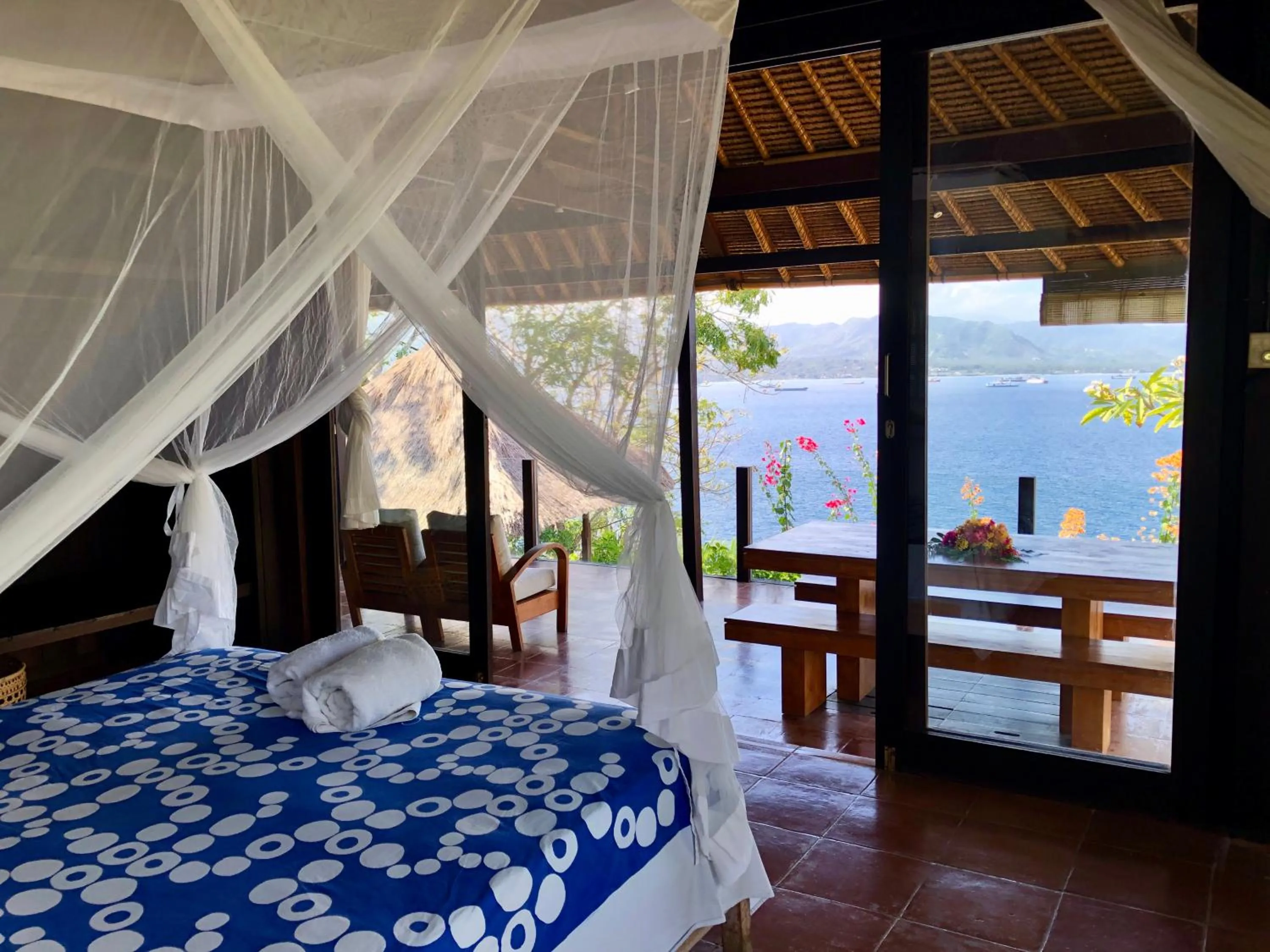 Bedroom, Bed in Bloo Lagoon Eco Village