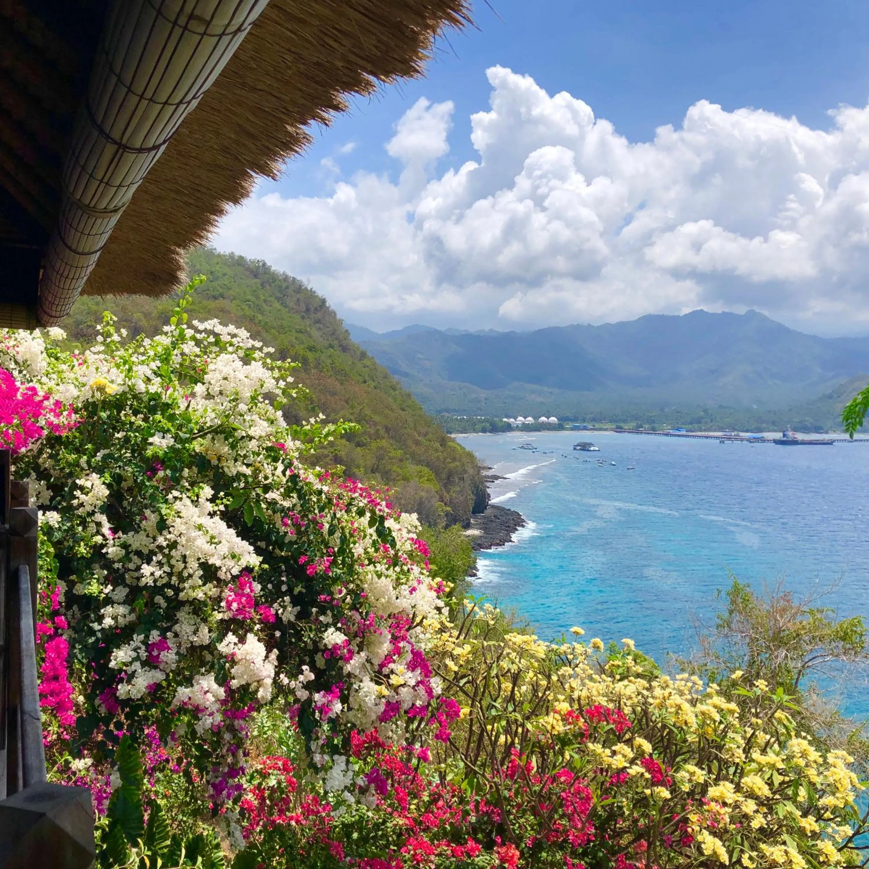 Mountain view in Bloo Lagoon Eco Village