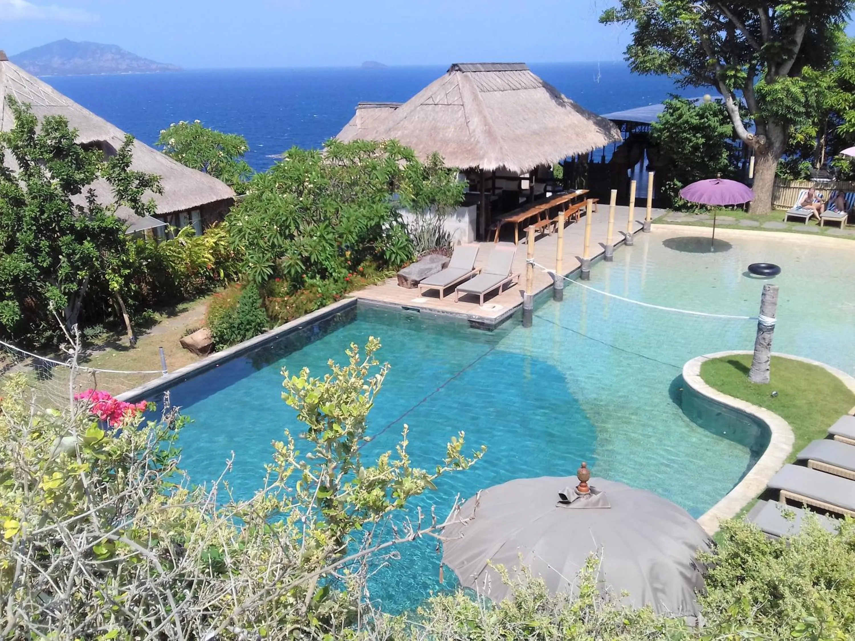Swimming pool in Bloo Lagoon Eco Village