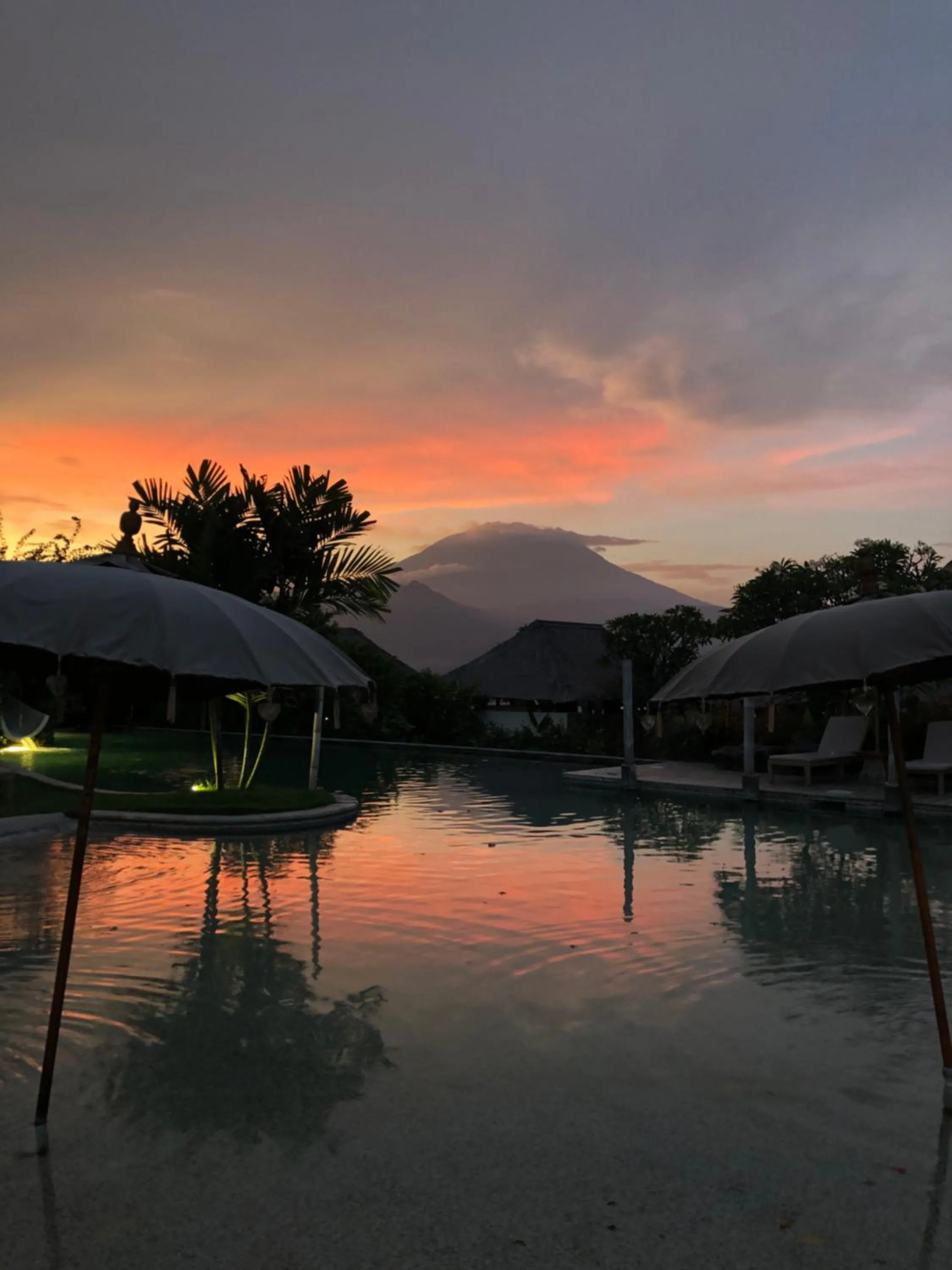 Swimming pool in Bloo Lagoon Eco Village