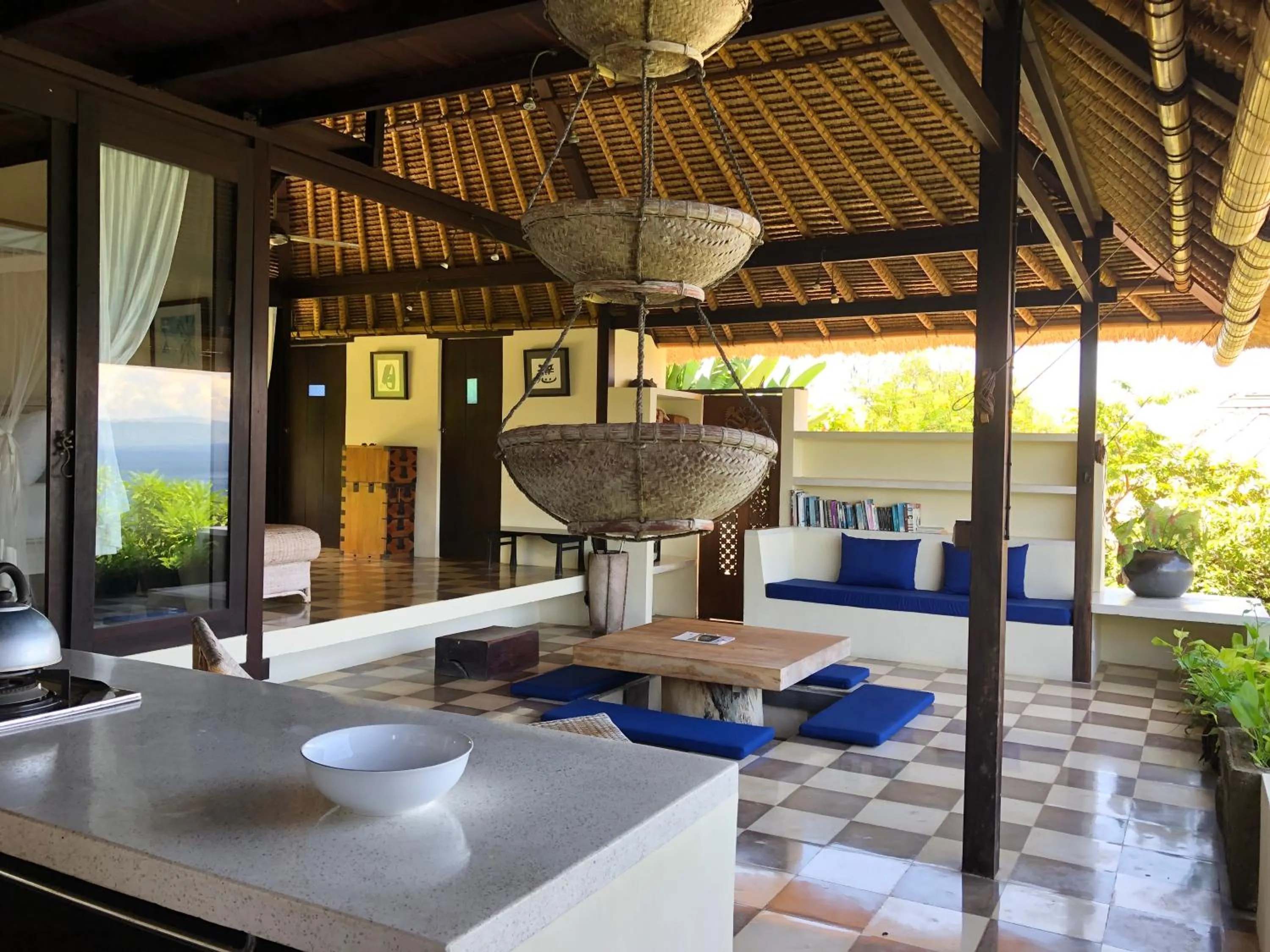 Living room in Bloo Lagoon Eco Village