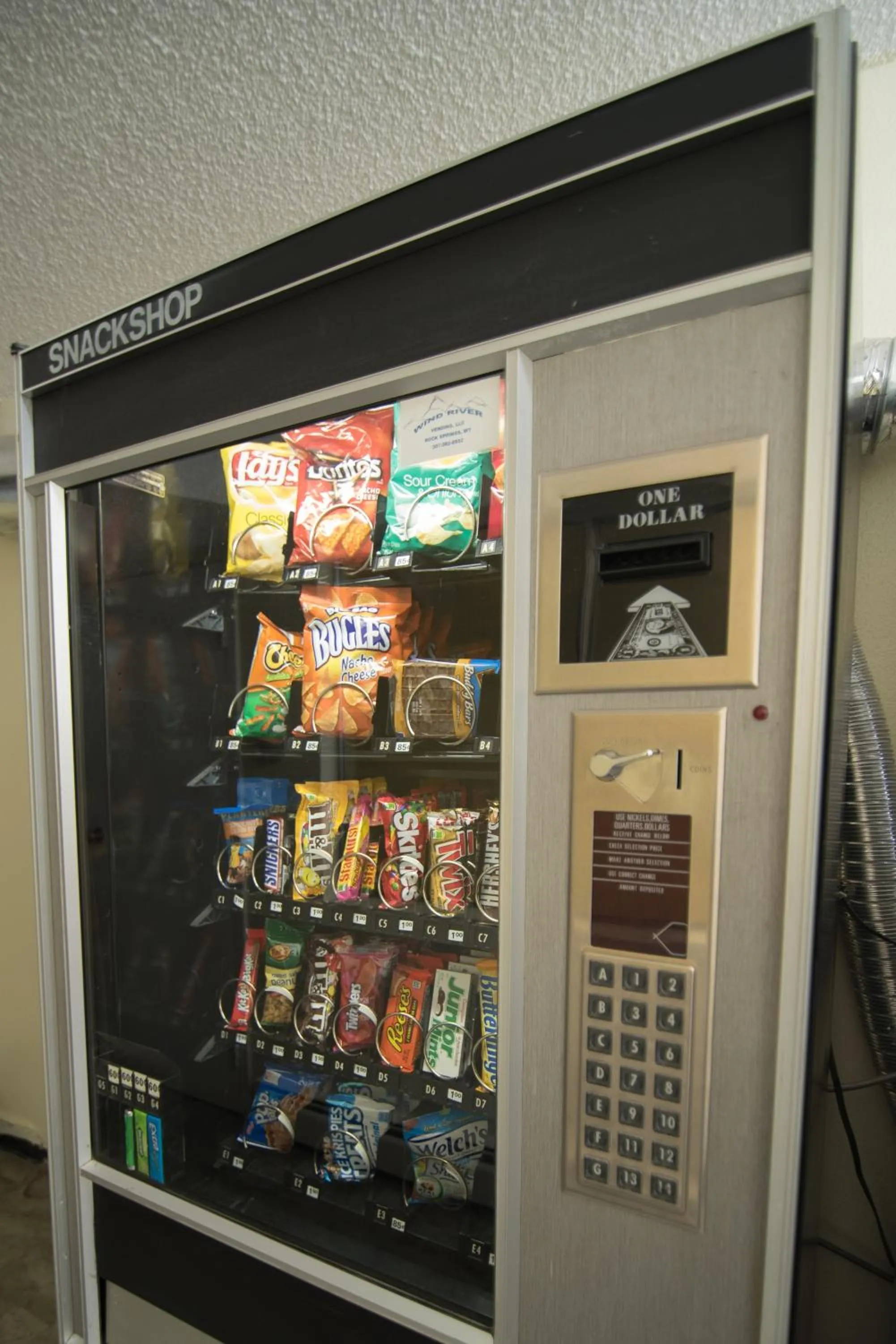 vending machine in Motel 8 Rock Springs