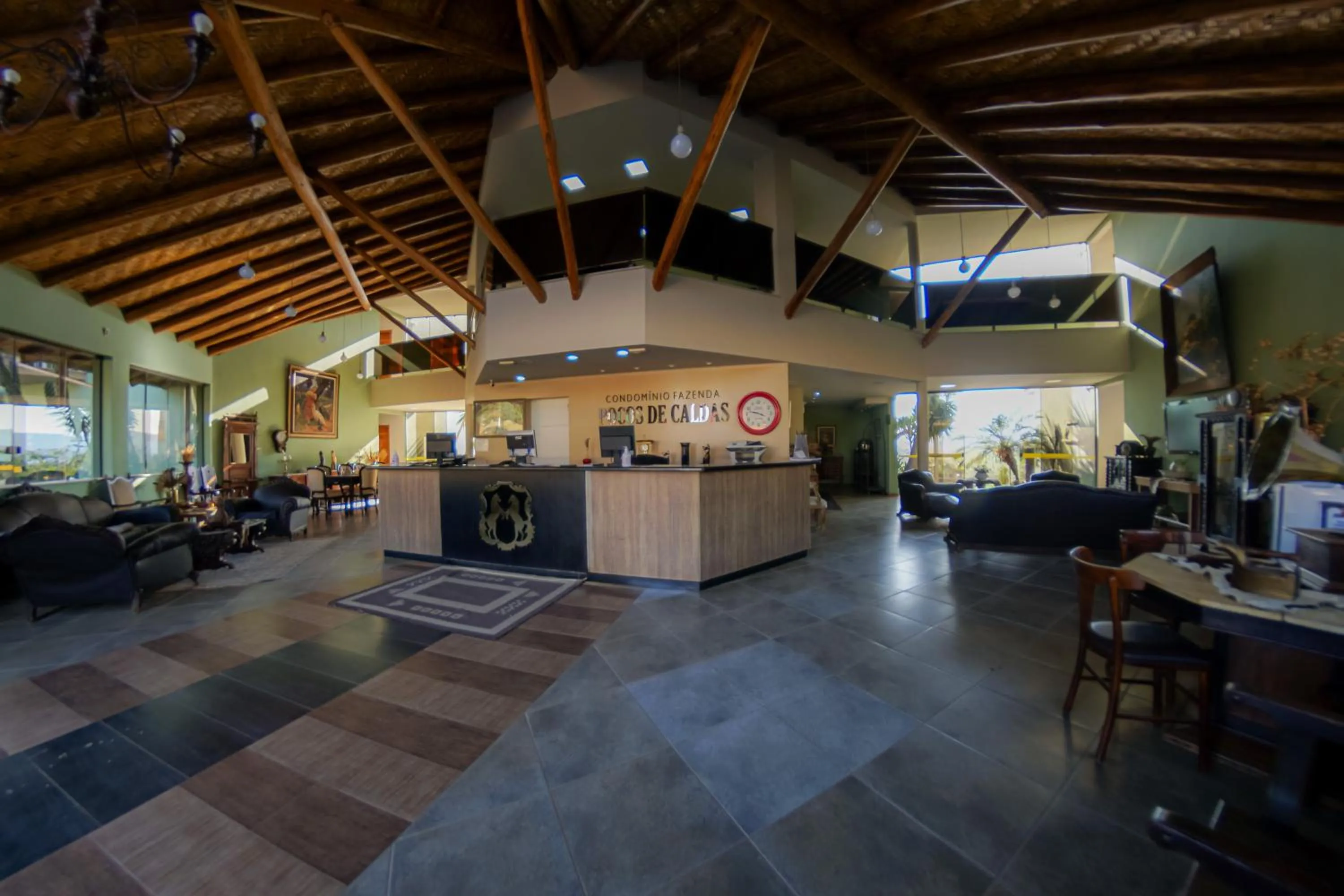 Lobby or reception in Hotel Fazenda Poços de Caldas