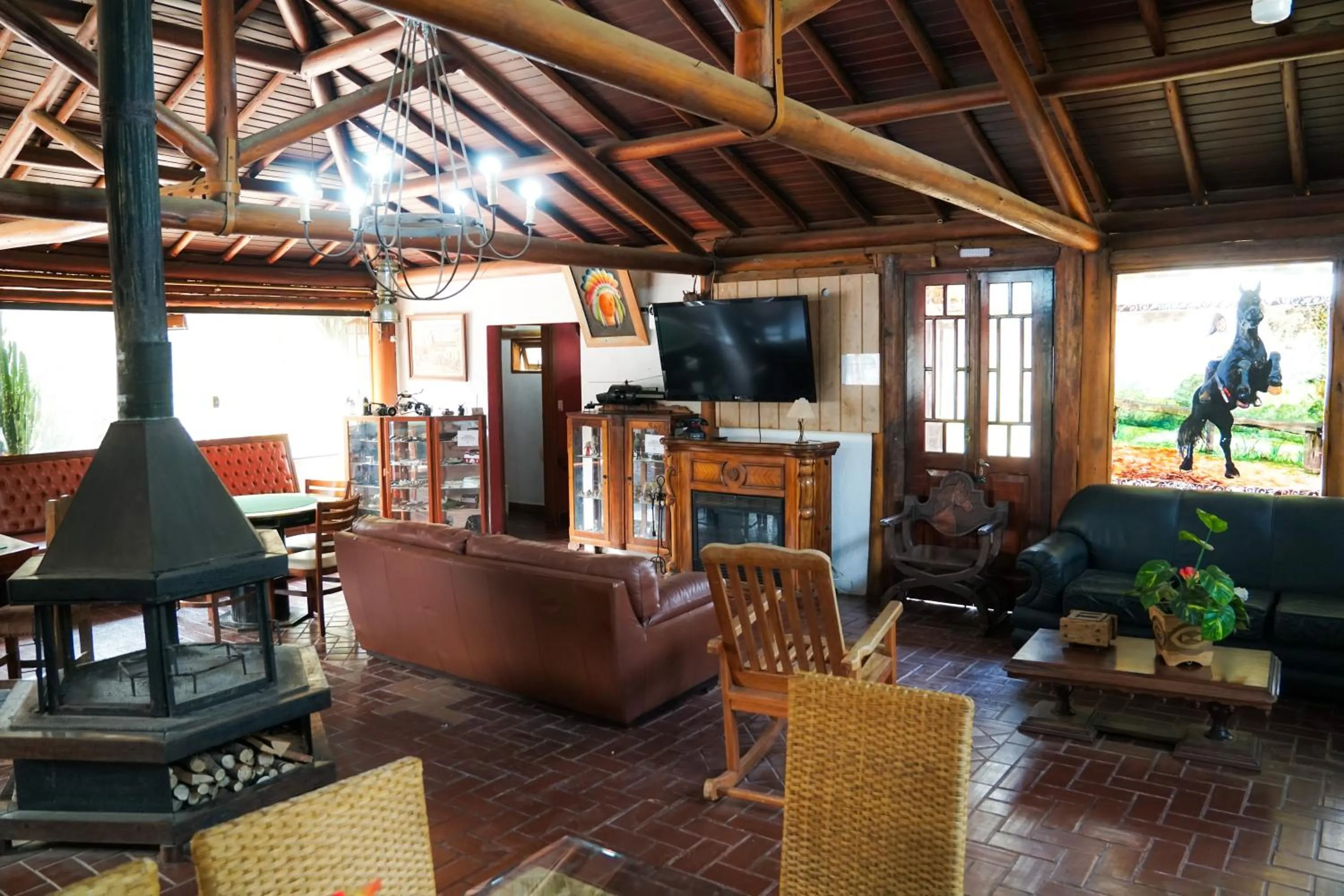 Lobby or reception in Hotel Fazenda Poços de Caldas
