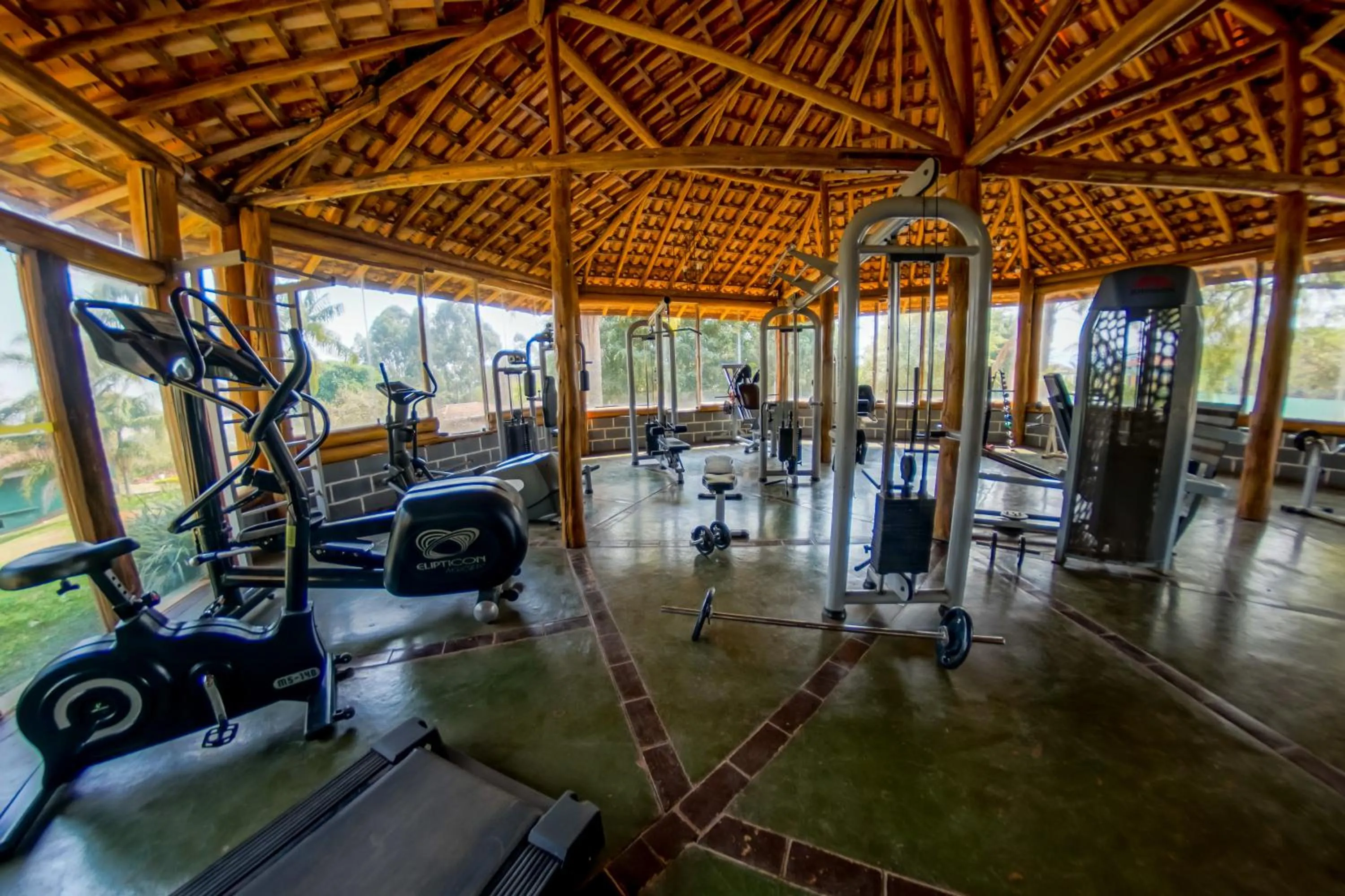 Fitness centre/facilities in Hotel Fazenda Poços de Caldas