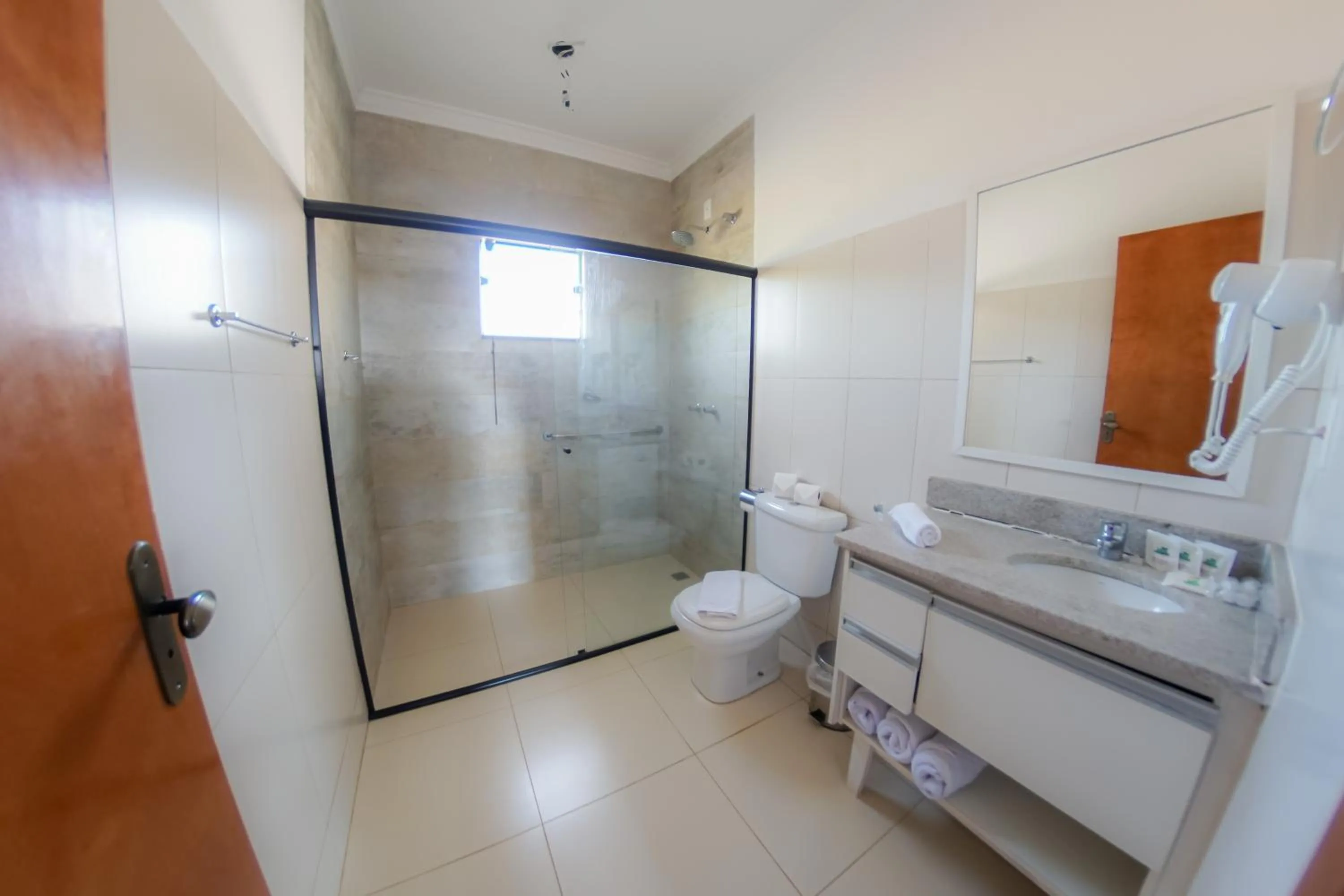 Shower in Hotel Fazenda Poços de Caldas