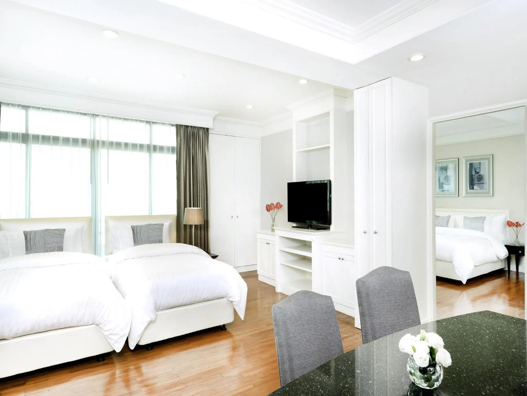 Bed in Centre Point Hotel Chidlom Bangkok