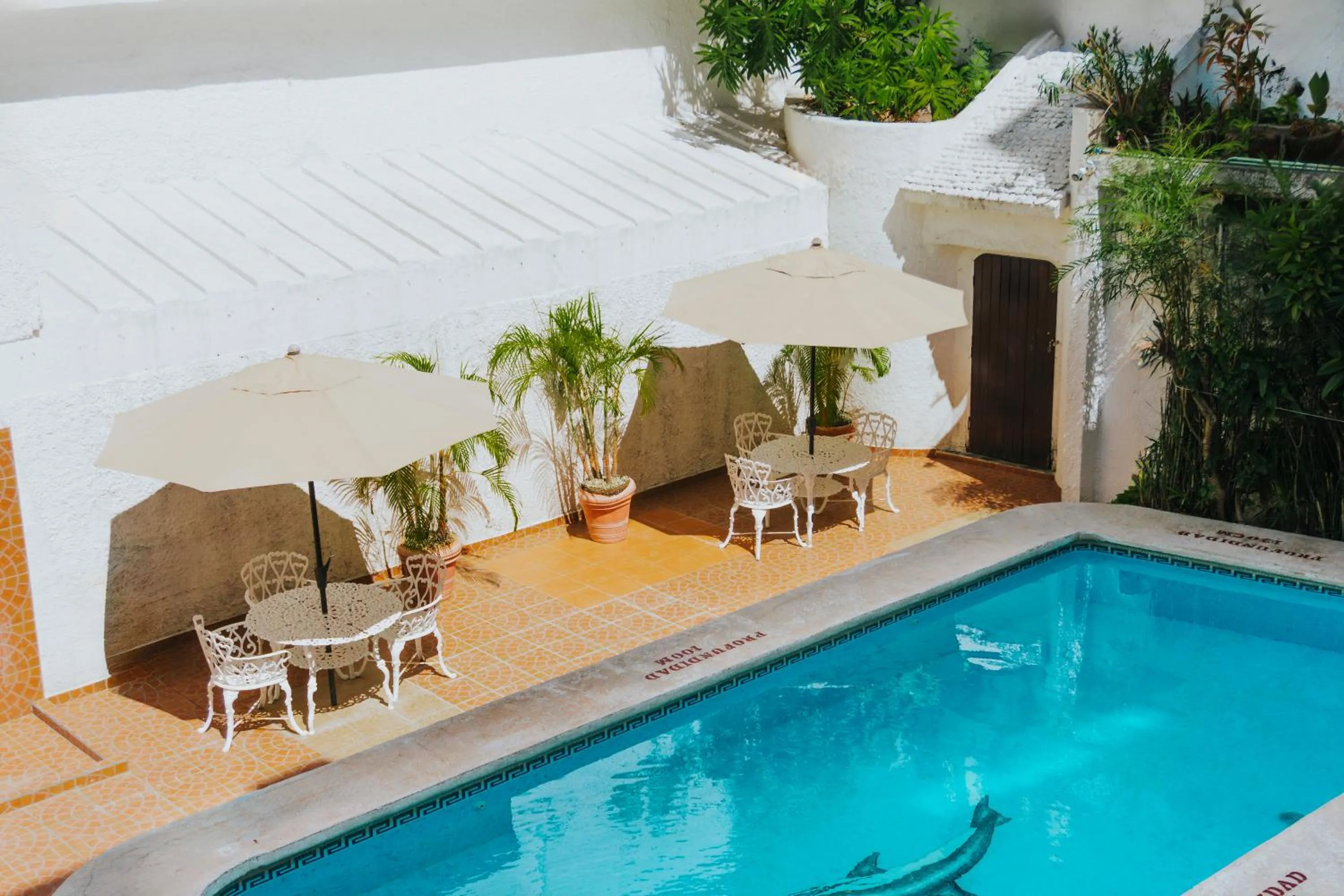 Swimming pool in Hotel Antillano