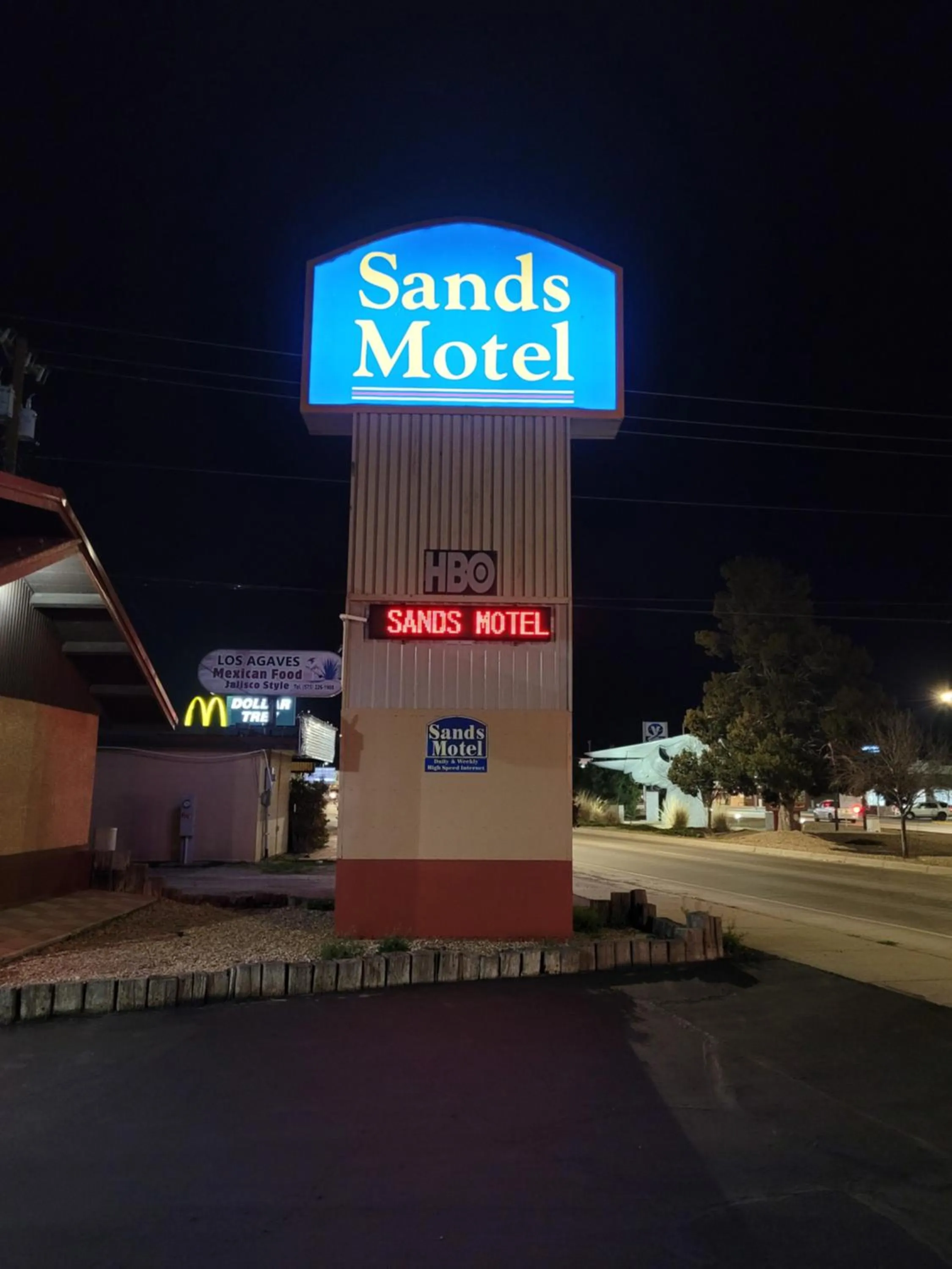 Property logo or sign in Sands Motel
