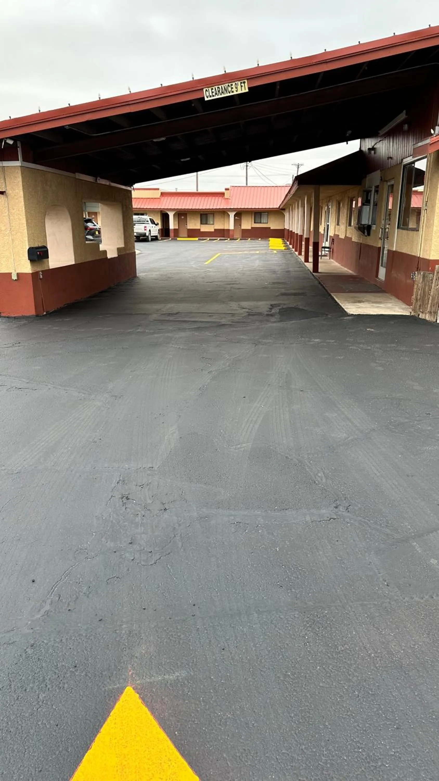 Parking in Sands Motel