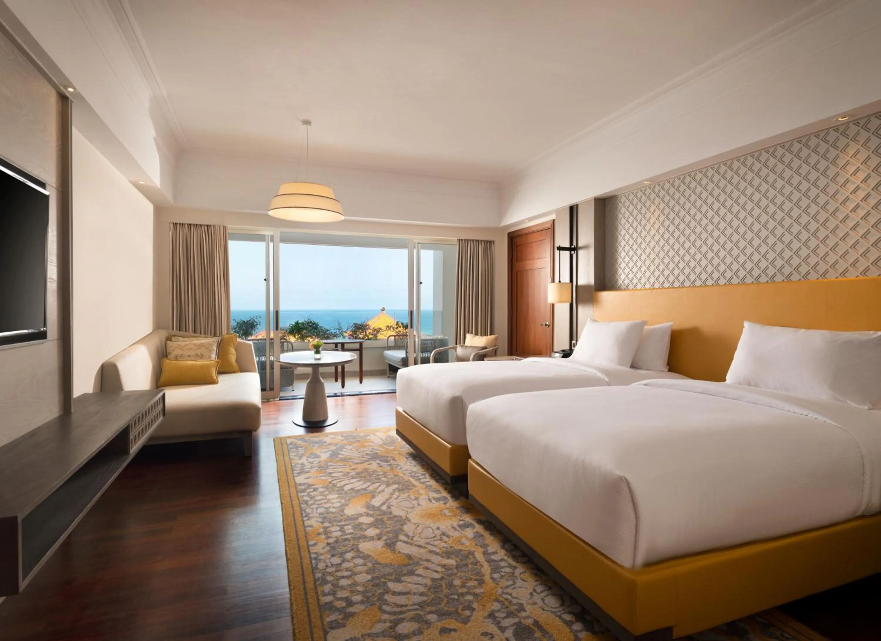 Property building, Bed in Hilton Bali Resort