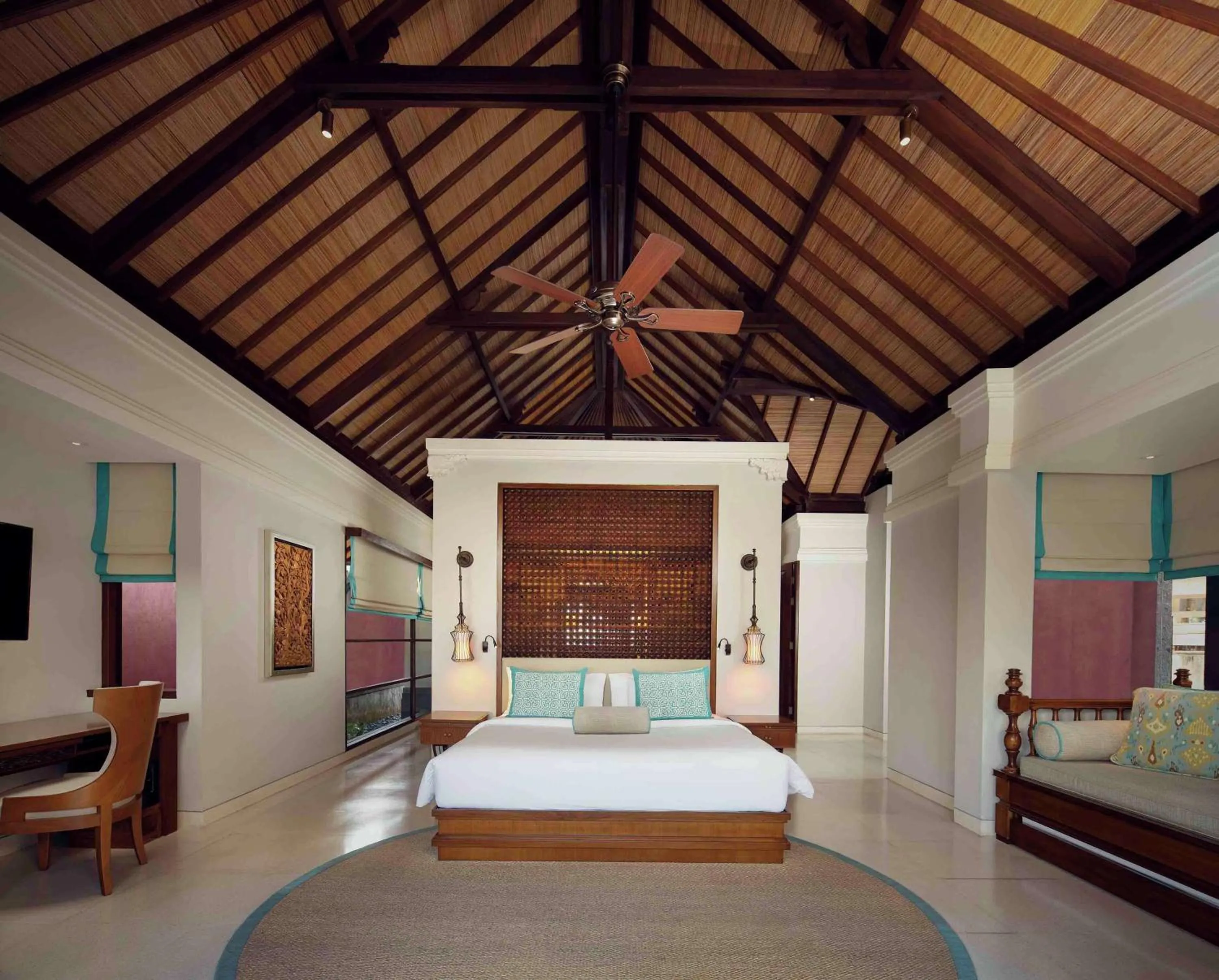 Bedroom, Bed in Hilton Bali Resort