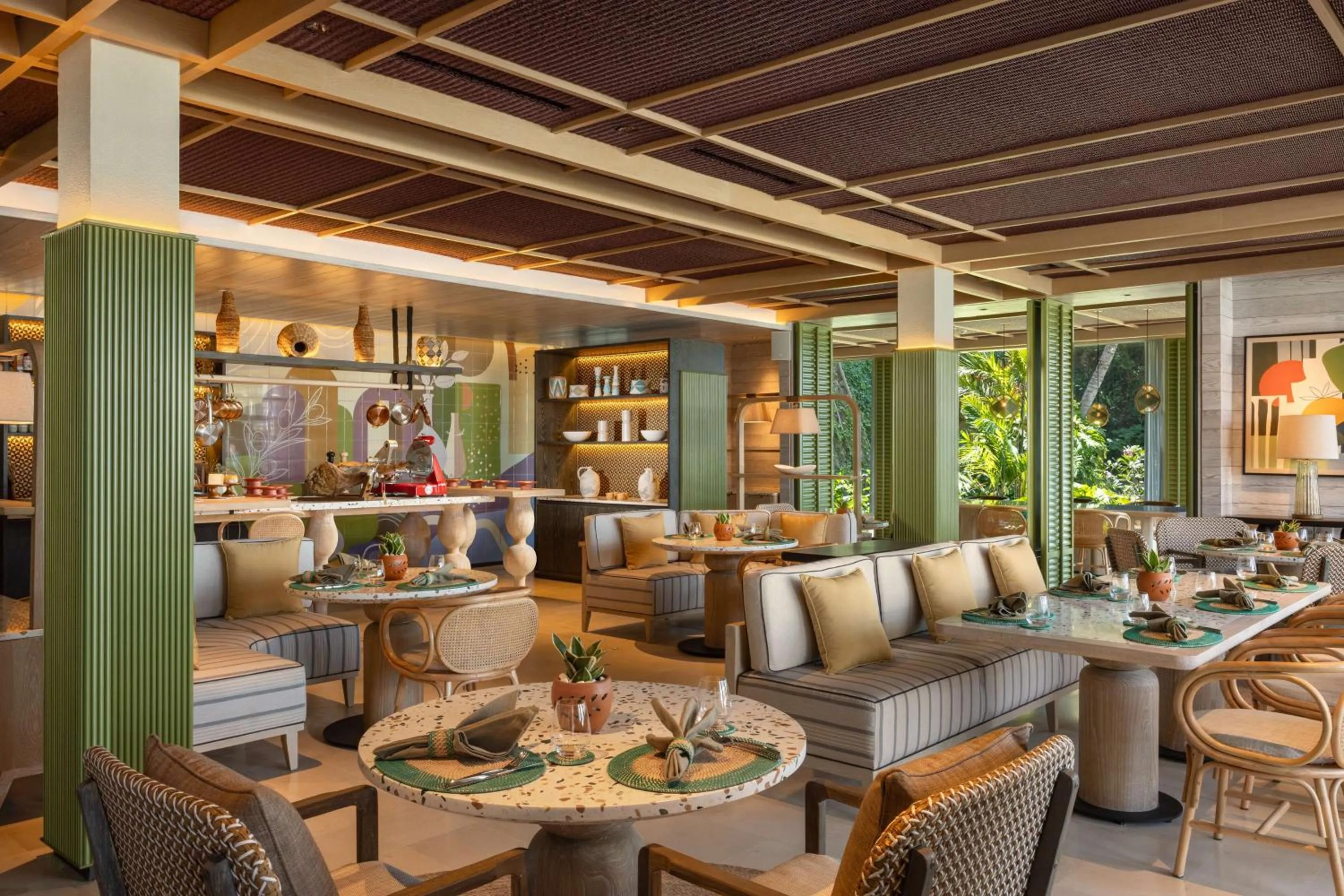 Restaurant/places to eat in Hilton Bali Resort