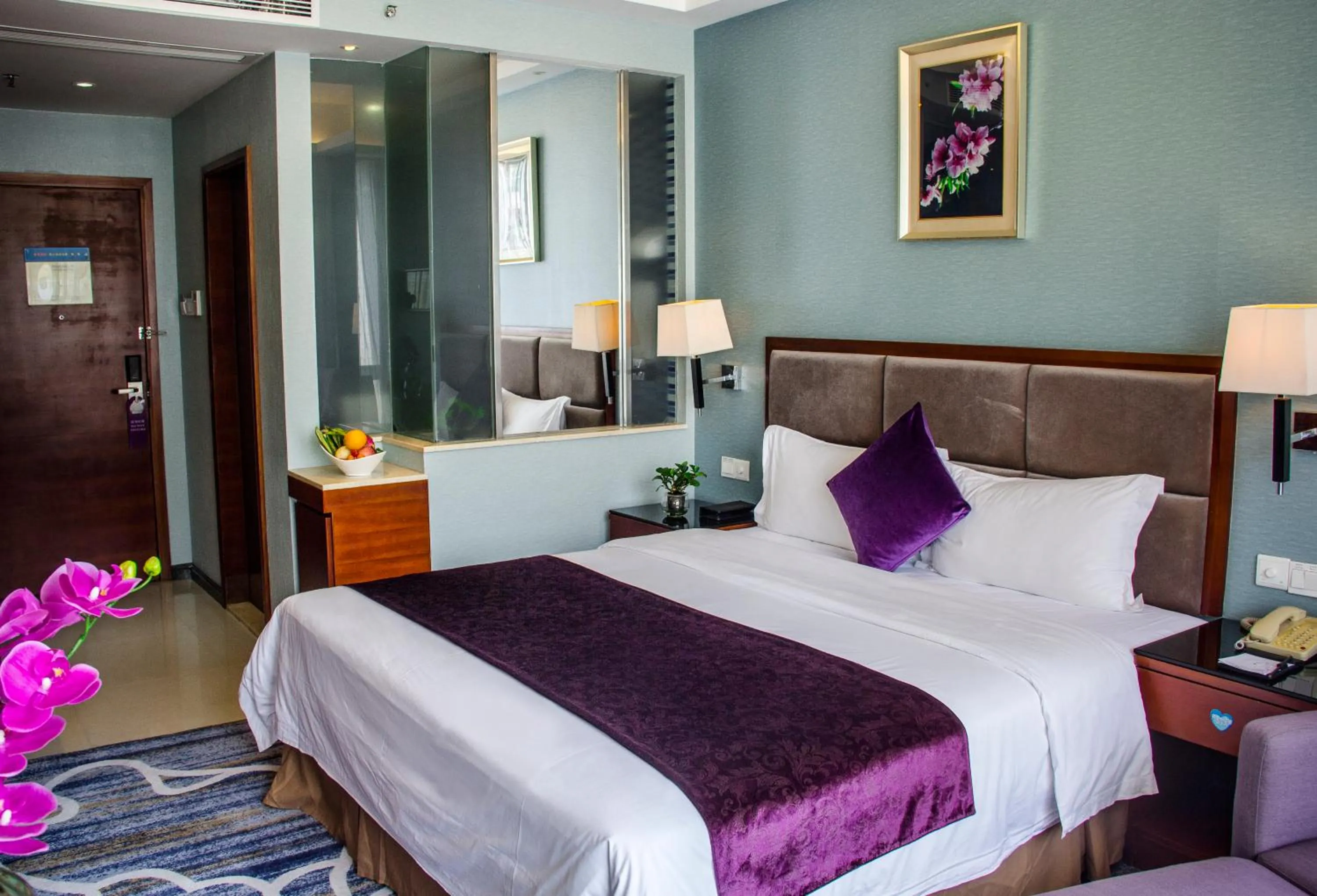 Bed in Sentosa Hotel Shenzhen Majialong Branch