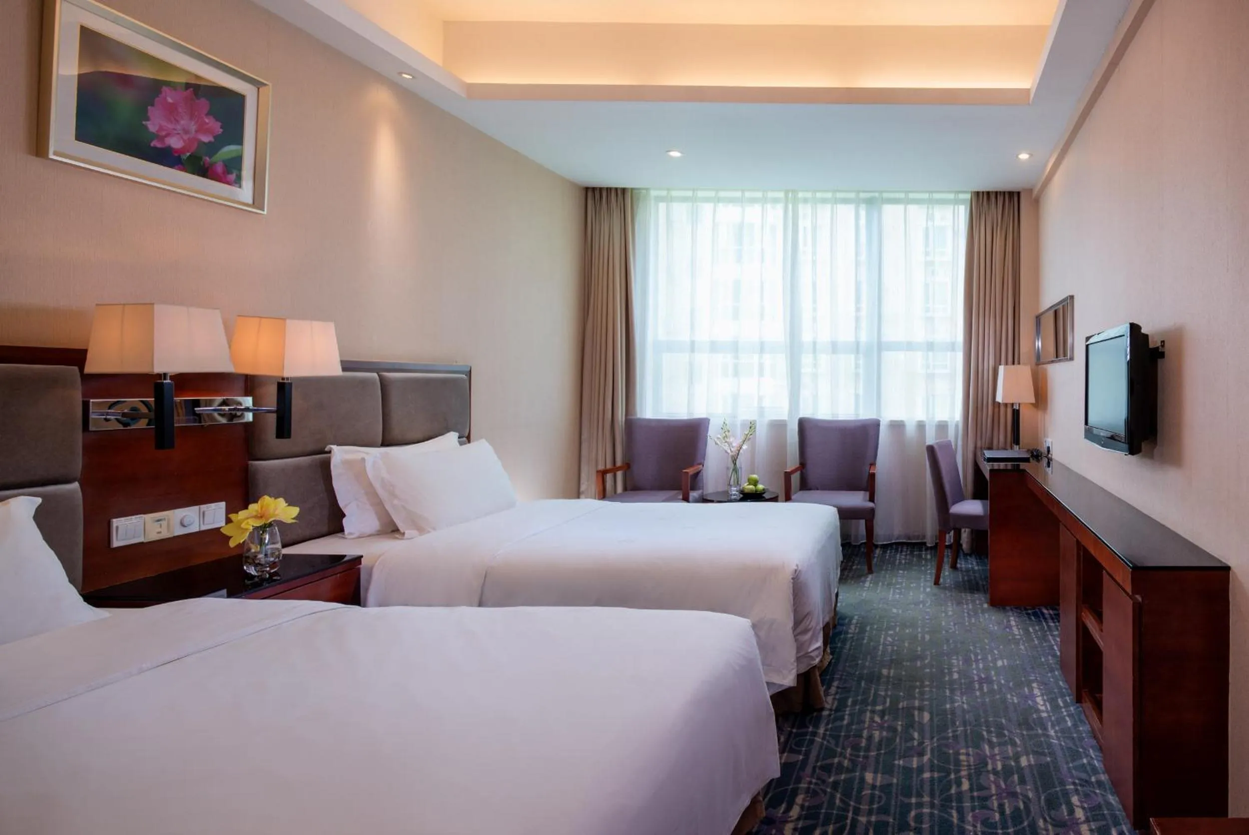 Bed in Sentosa Hotel Shenzhen Majialong Branch