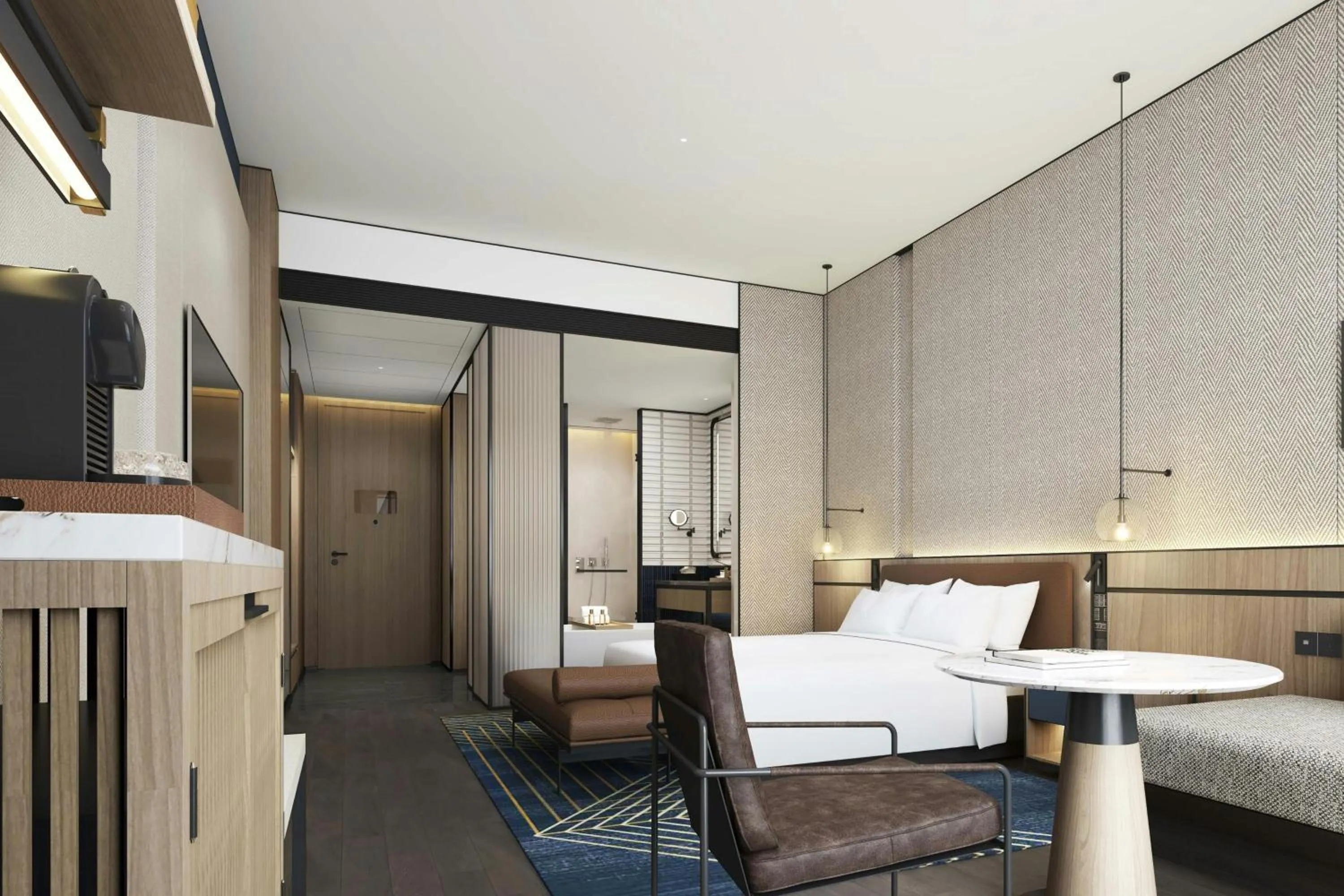 Photo of the whole room in Four Points by Sheraton Yangjiang City Center