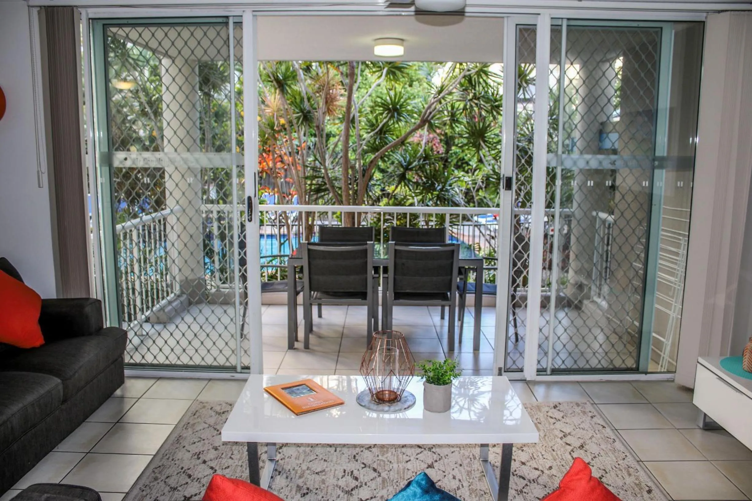 Balcony/Terrace in Surfers Beach Holiday Apartments