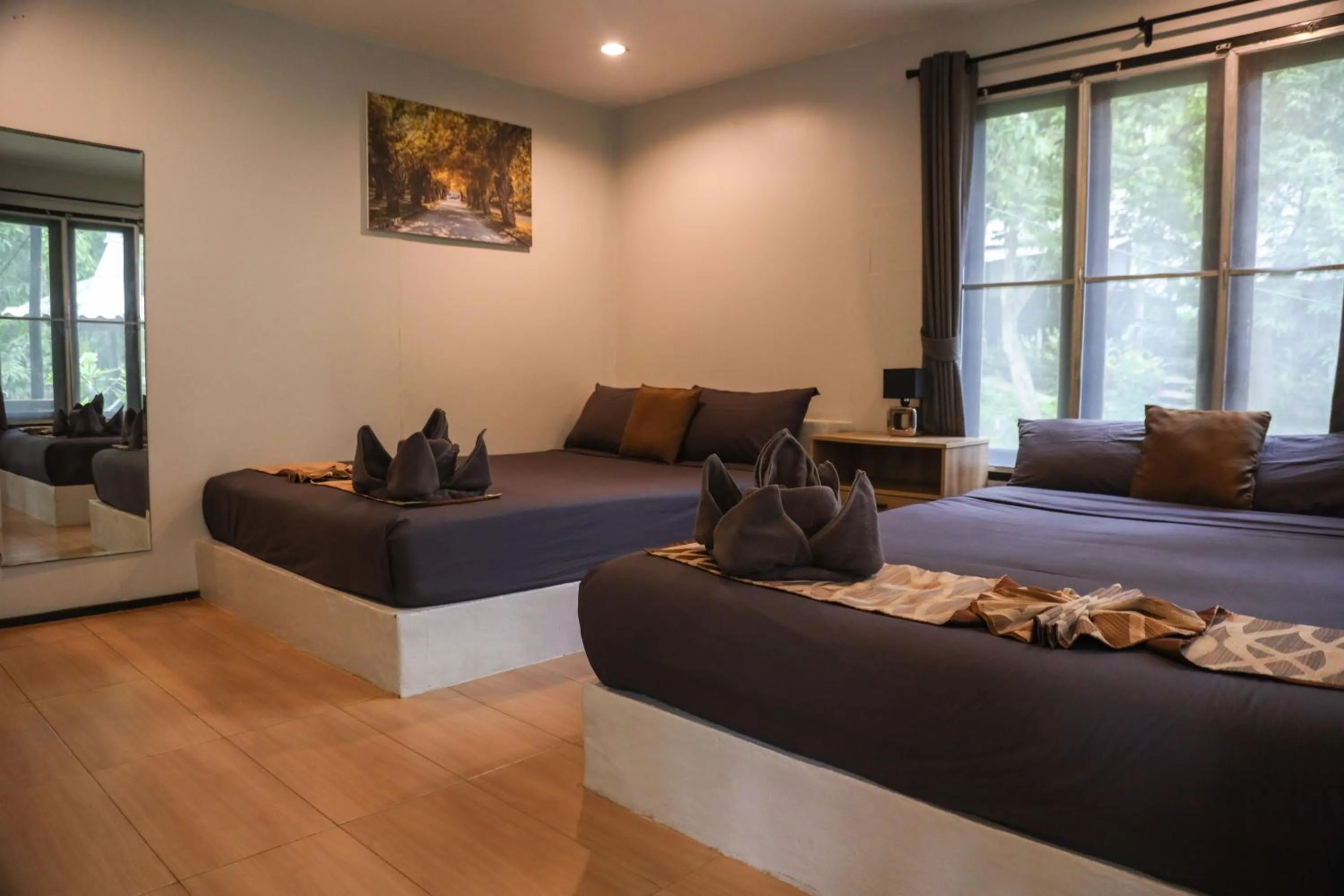 Bed in Shiralea Resort