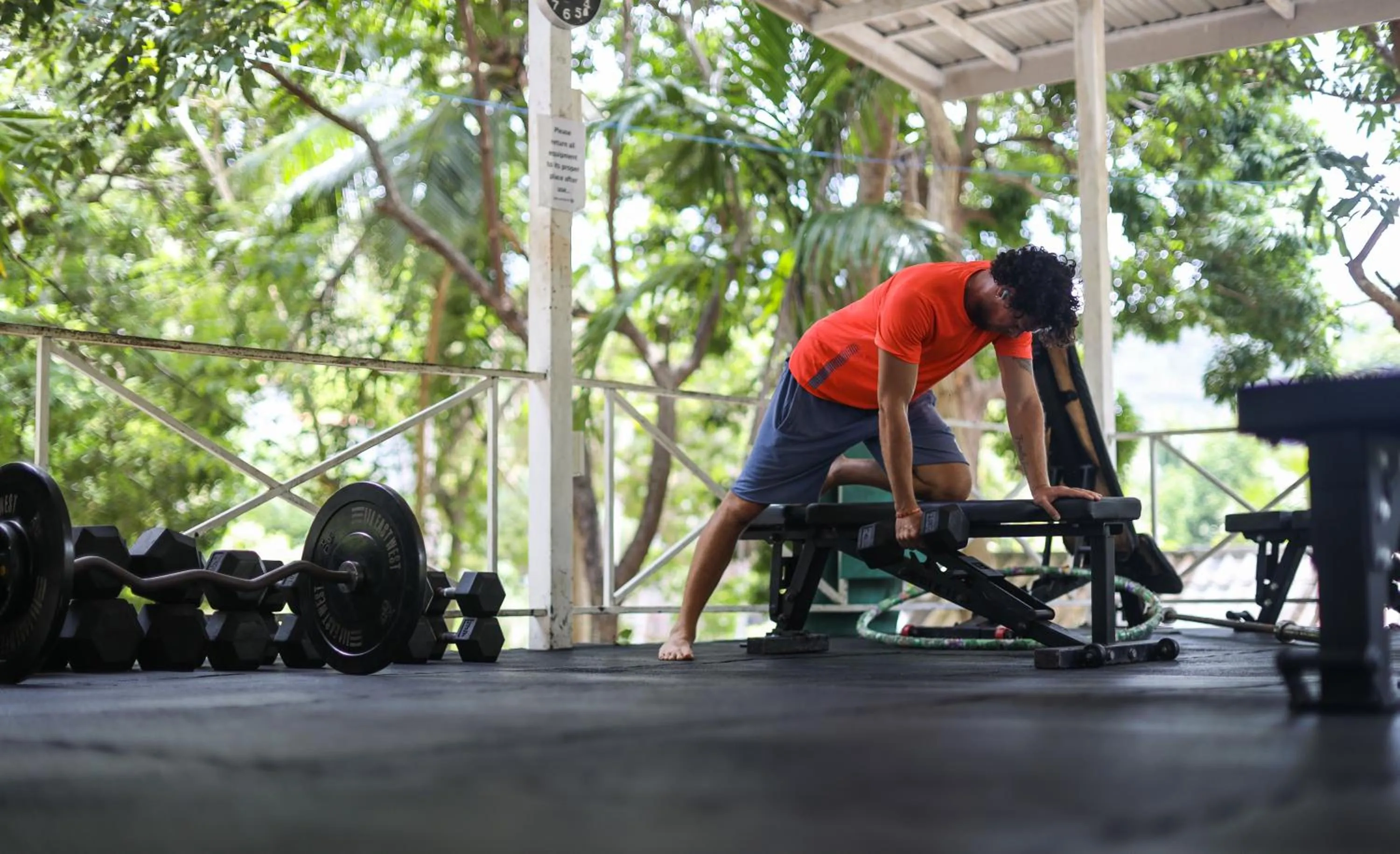 Fitness centre/facilities in Shiralea Resort
