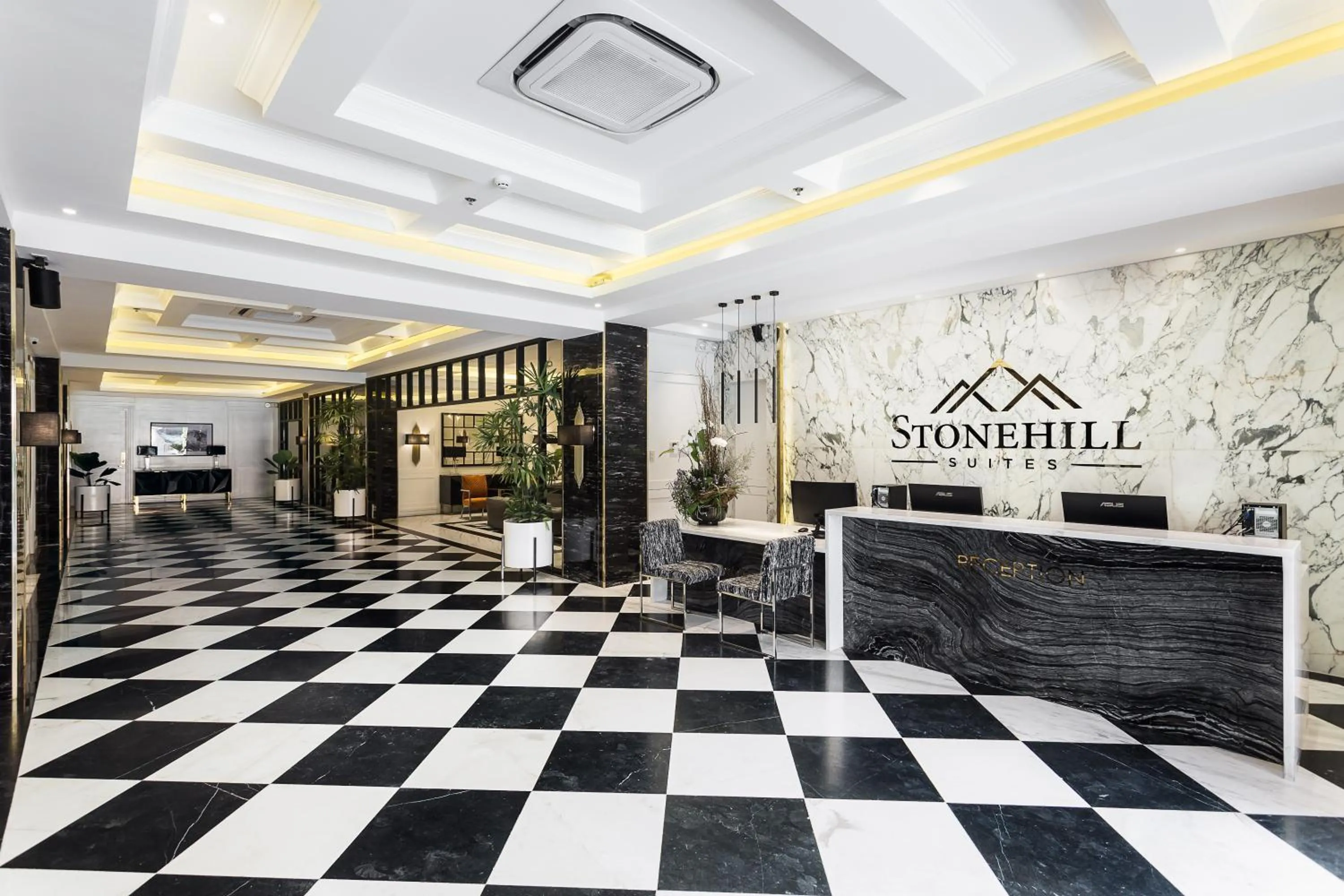 Lobby or reception in Stonehill Suites