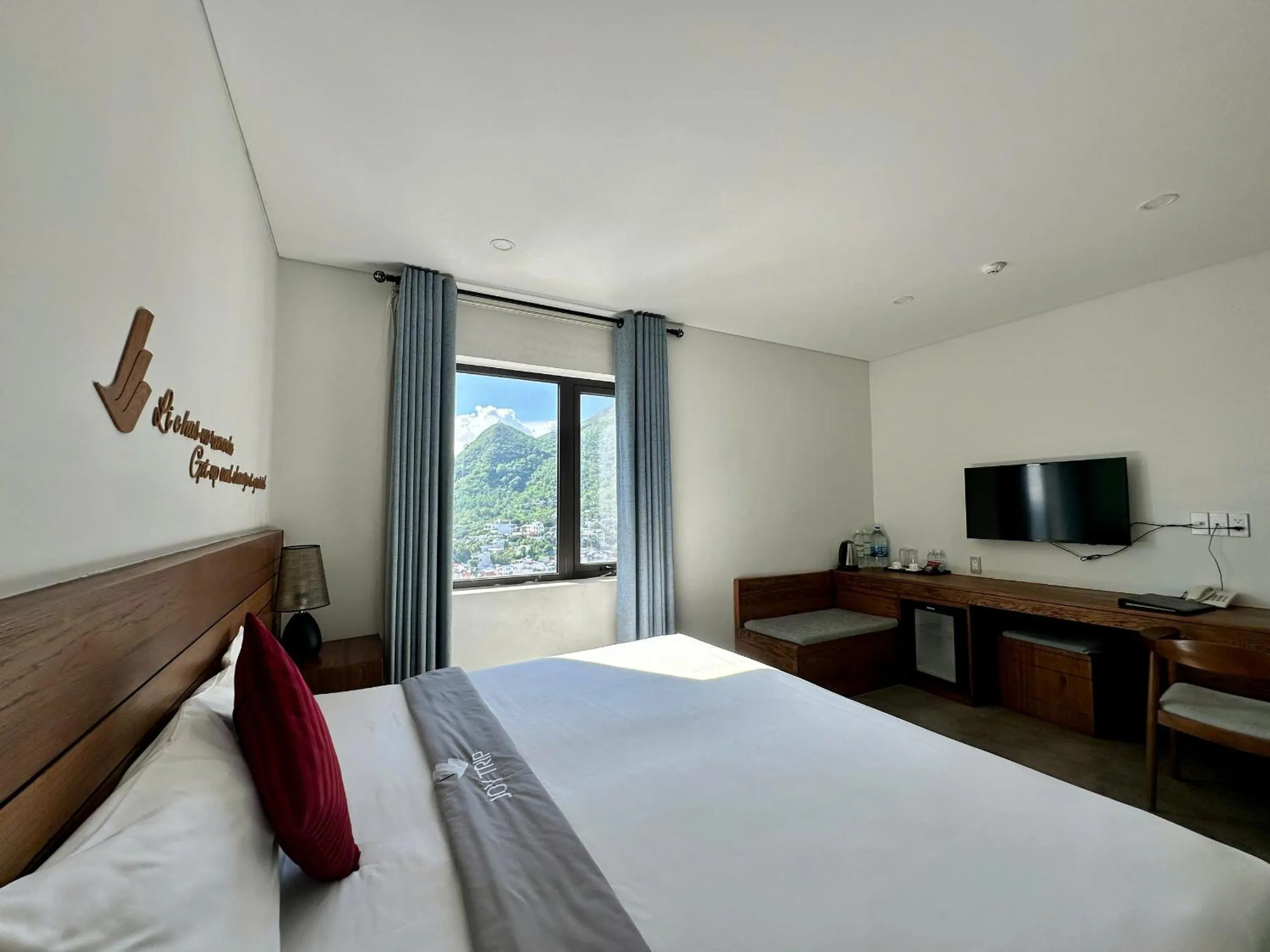 Photo of the whole room, Bed in Joy Trip Hotel & Spa Nha Trang