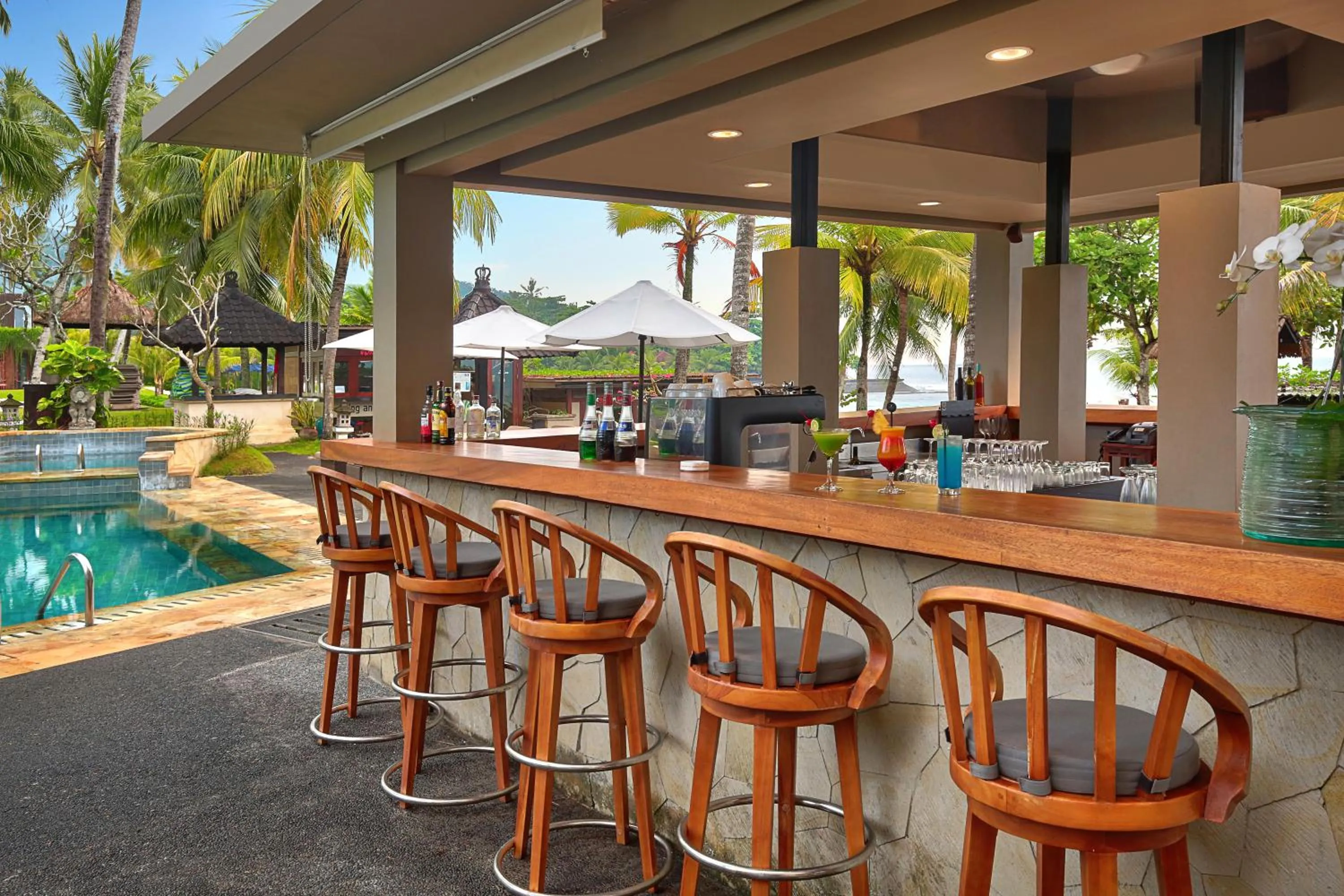 Beach in Candi Beach Resort & Spa