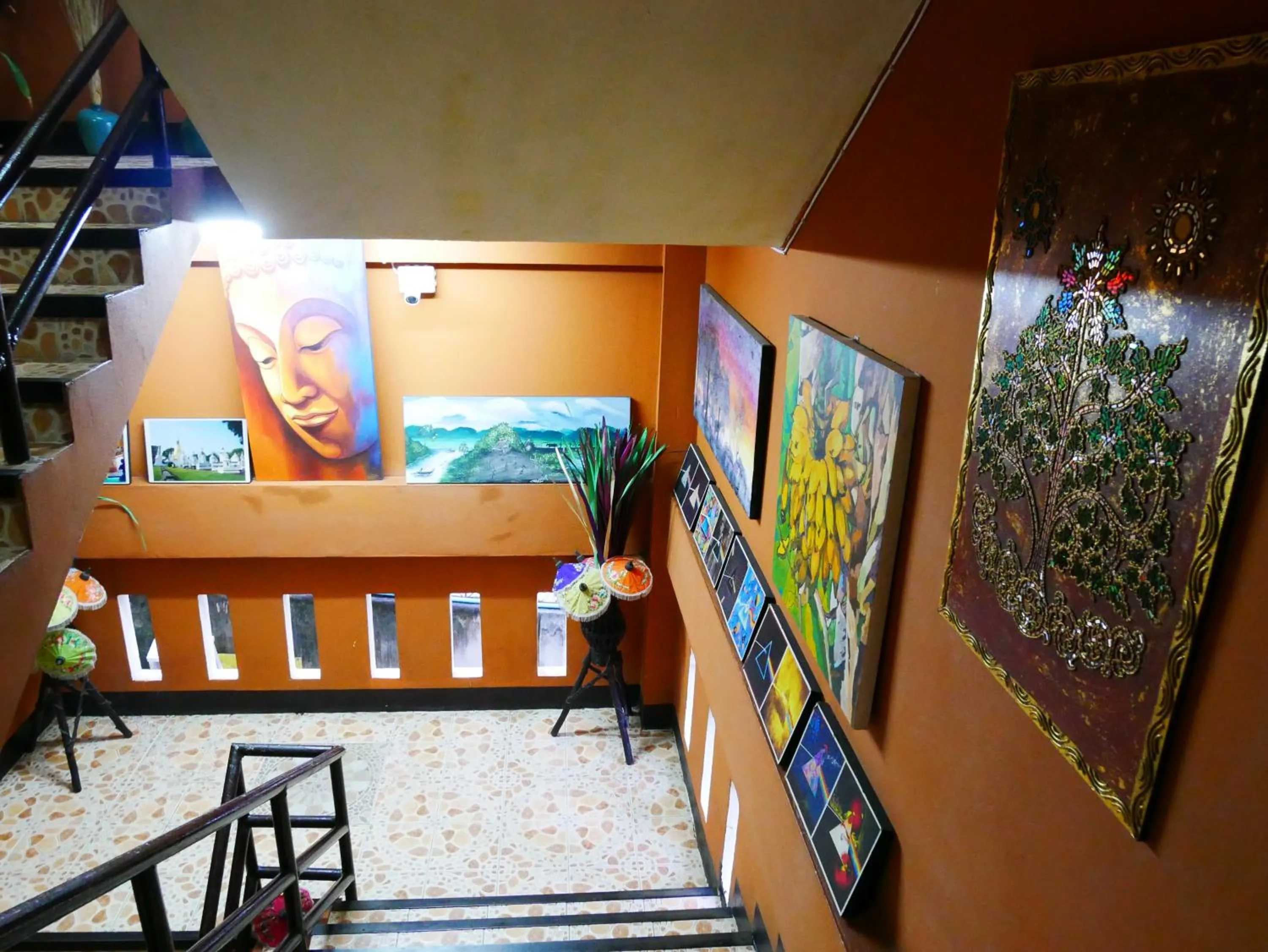 Decorative detail in All in 1 Guesthouse