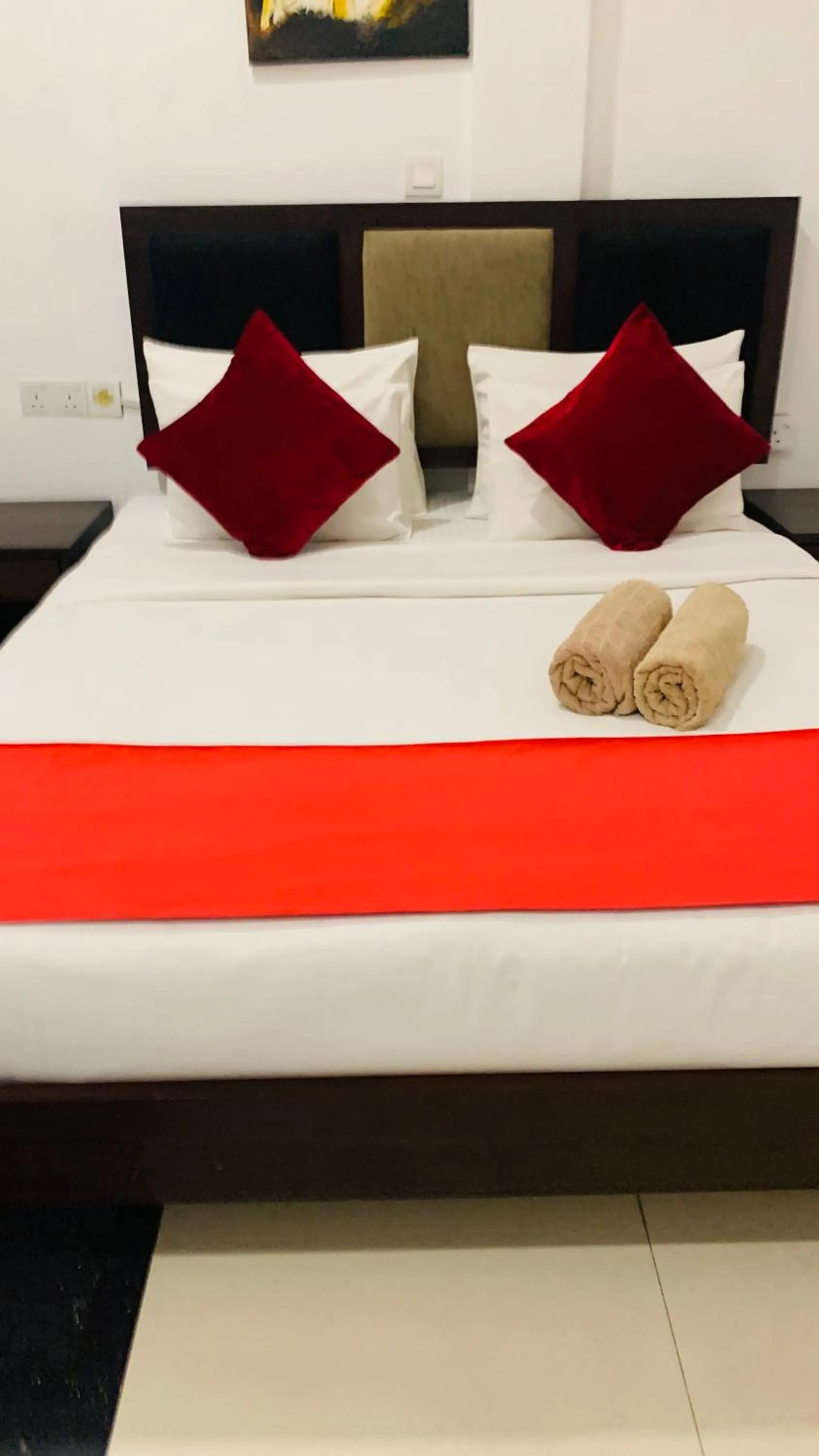 Bed in Hotel 198 Negombo