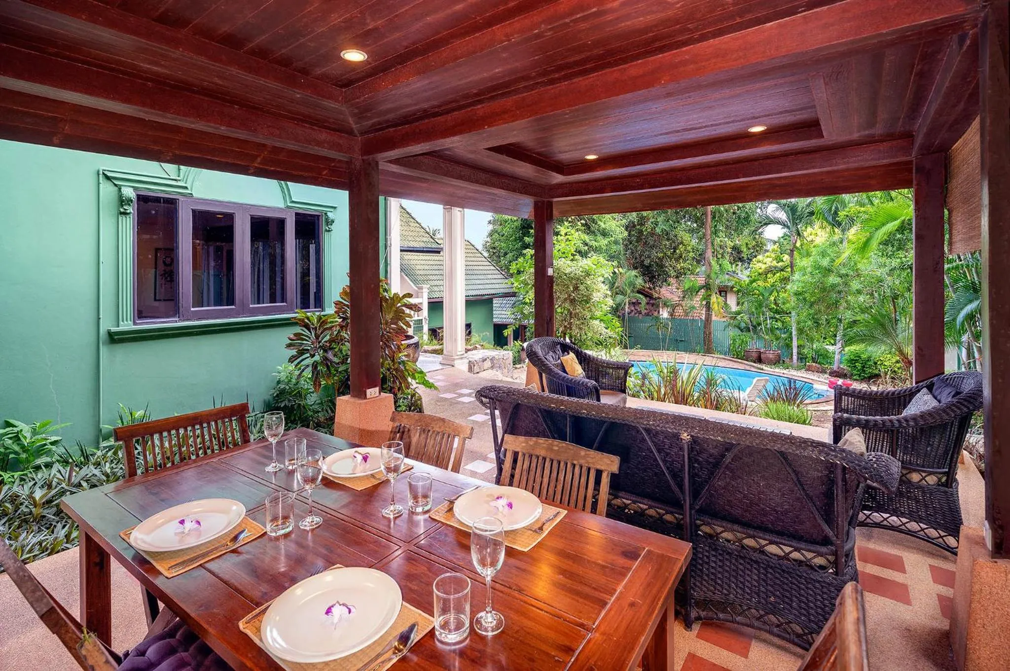 Garden in Chaweng Lakeview Residence