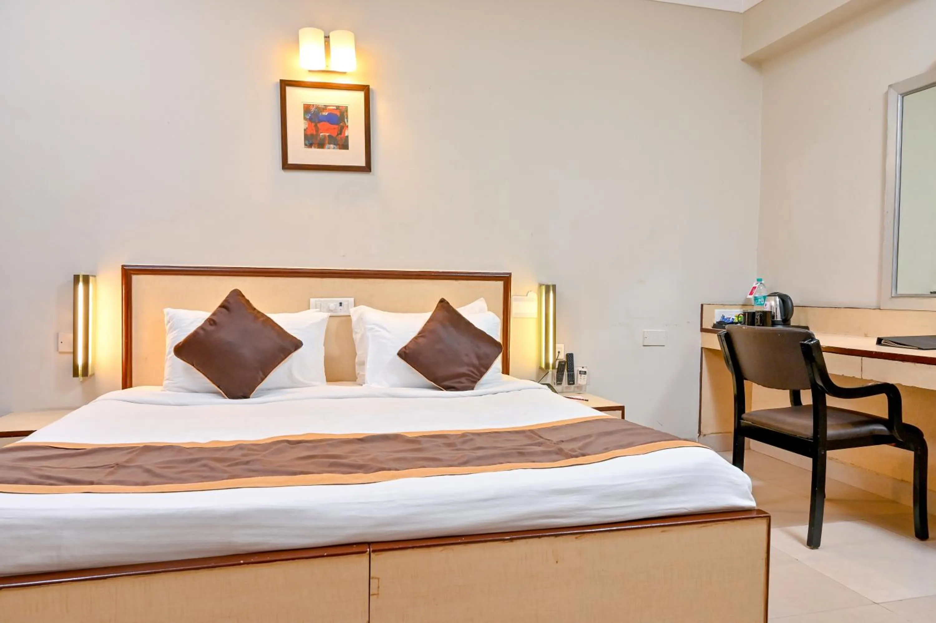 Bed in Regenta Inn Palacio De Goa, Panjim