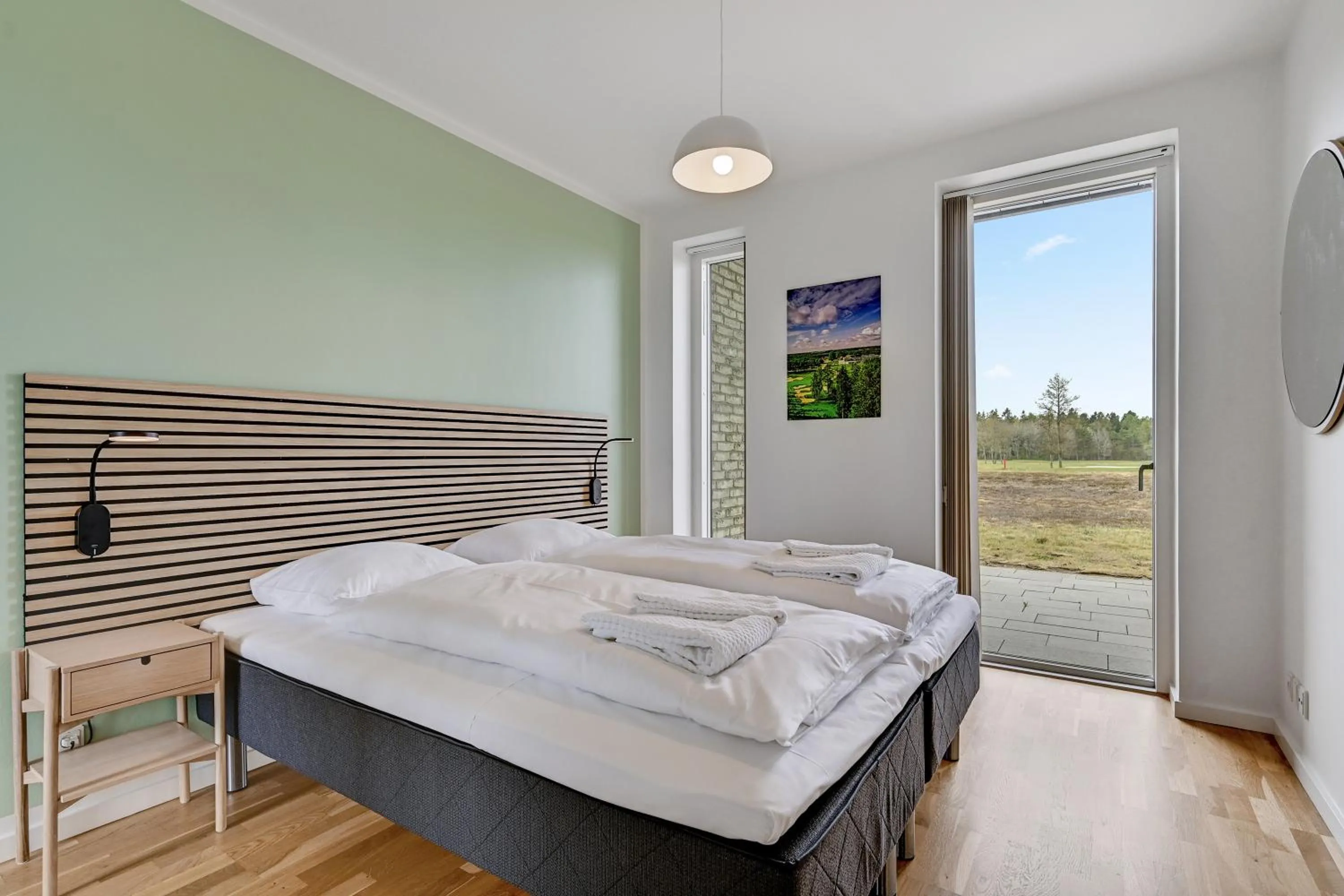 Bed in Lübker Golf Resort