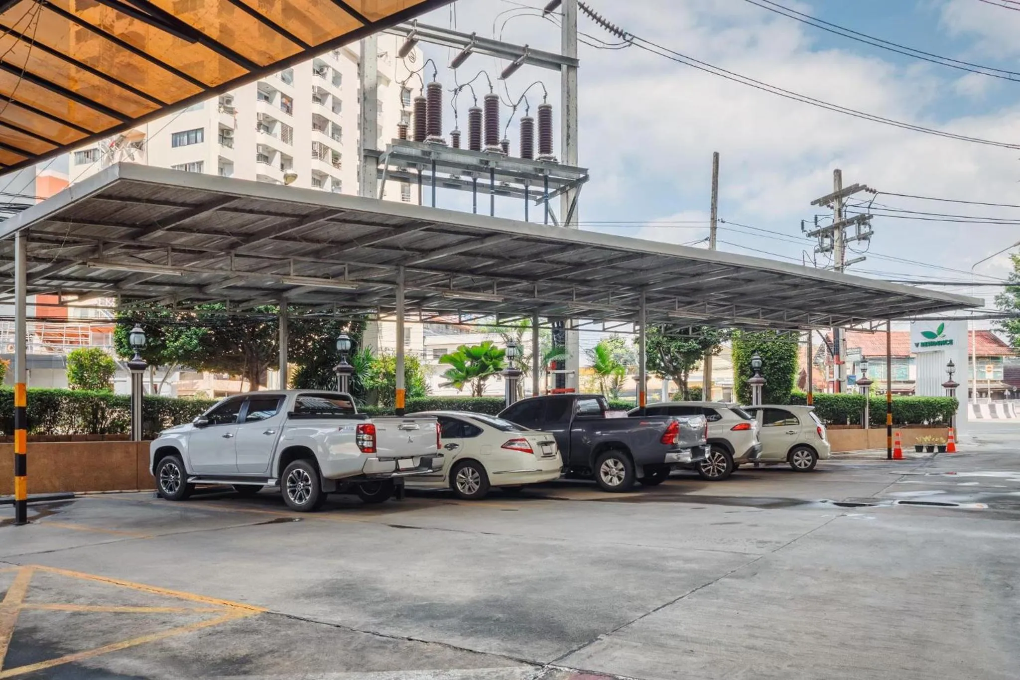 Property Building in V Residence Hotel