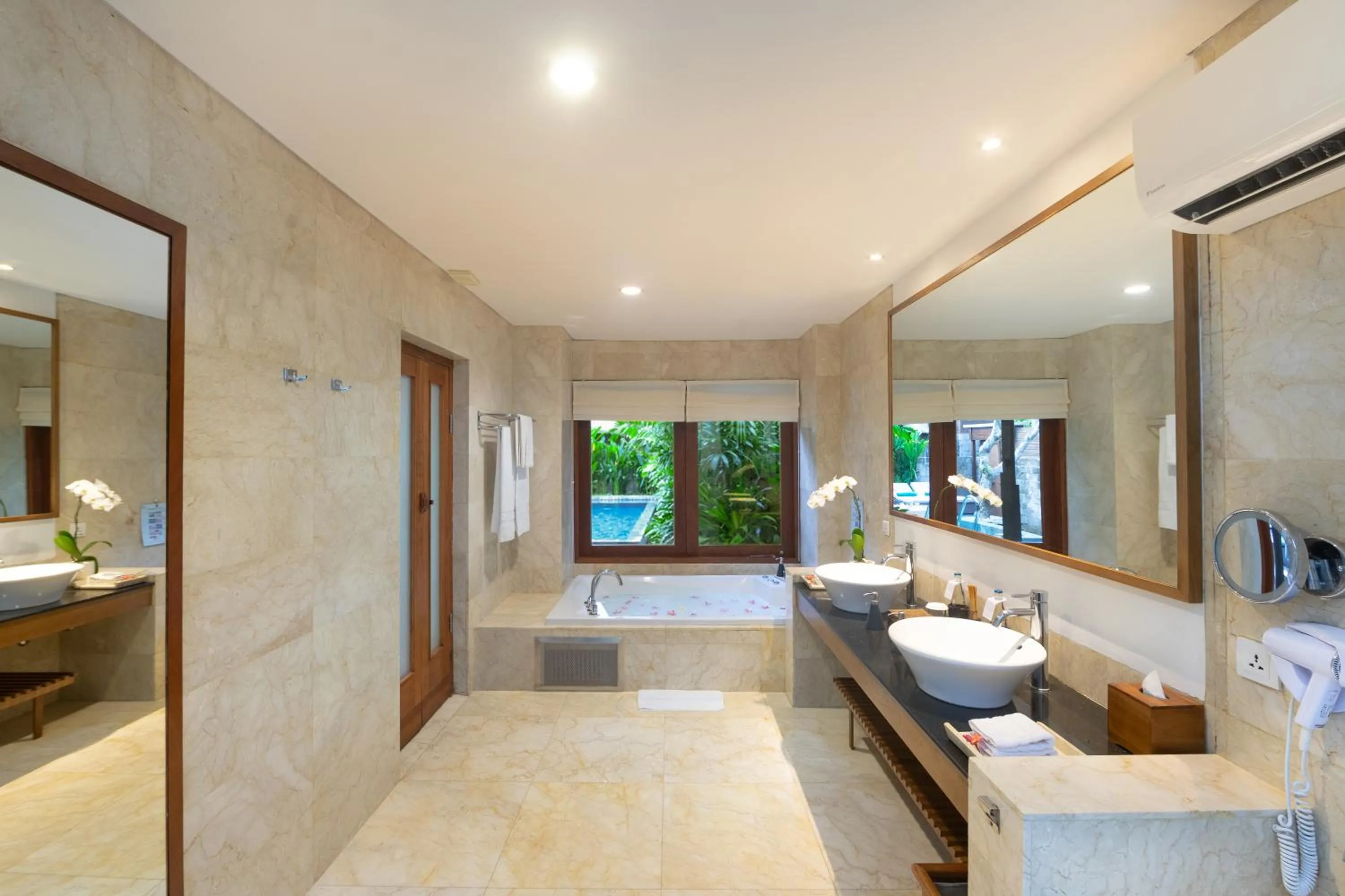 Bathroom in Legian Beach Hotel