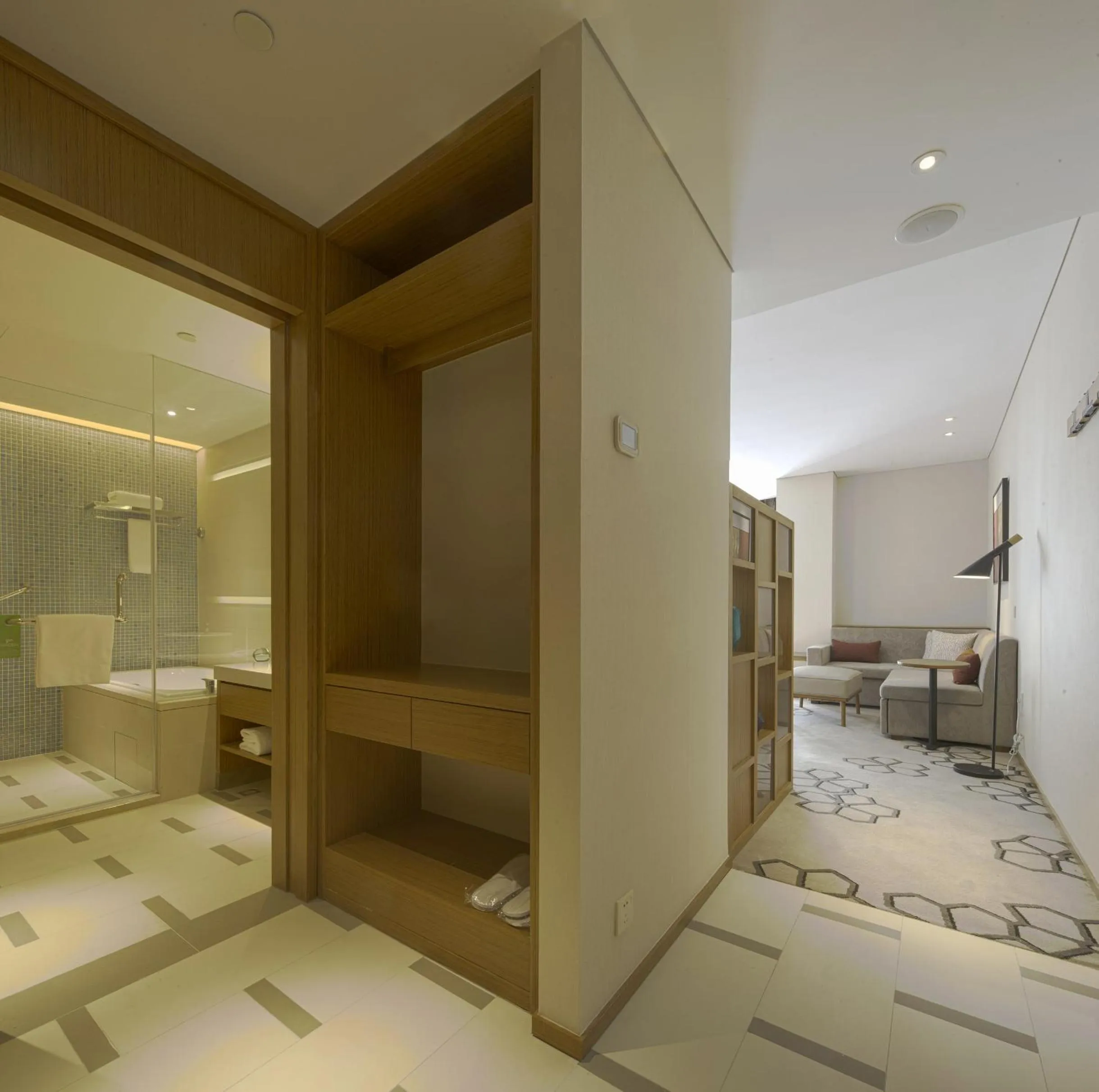 Bathroom, Bed in Hyatt Place Chongli