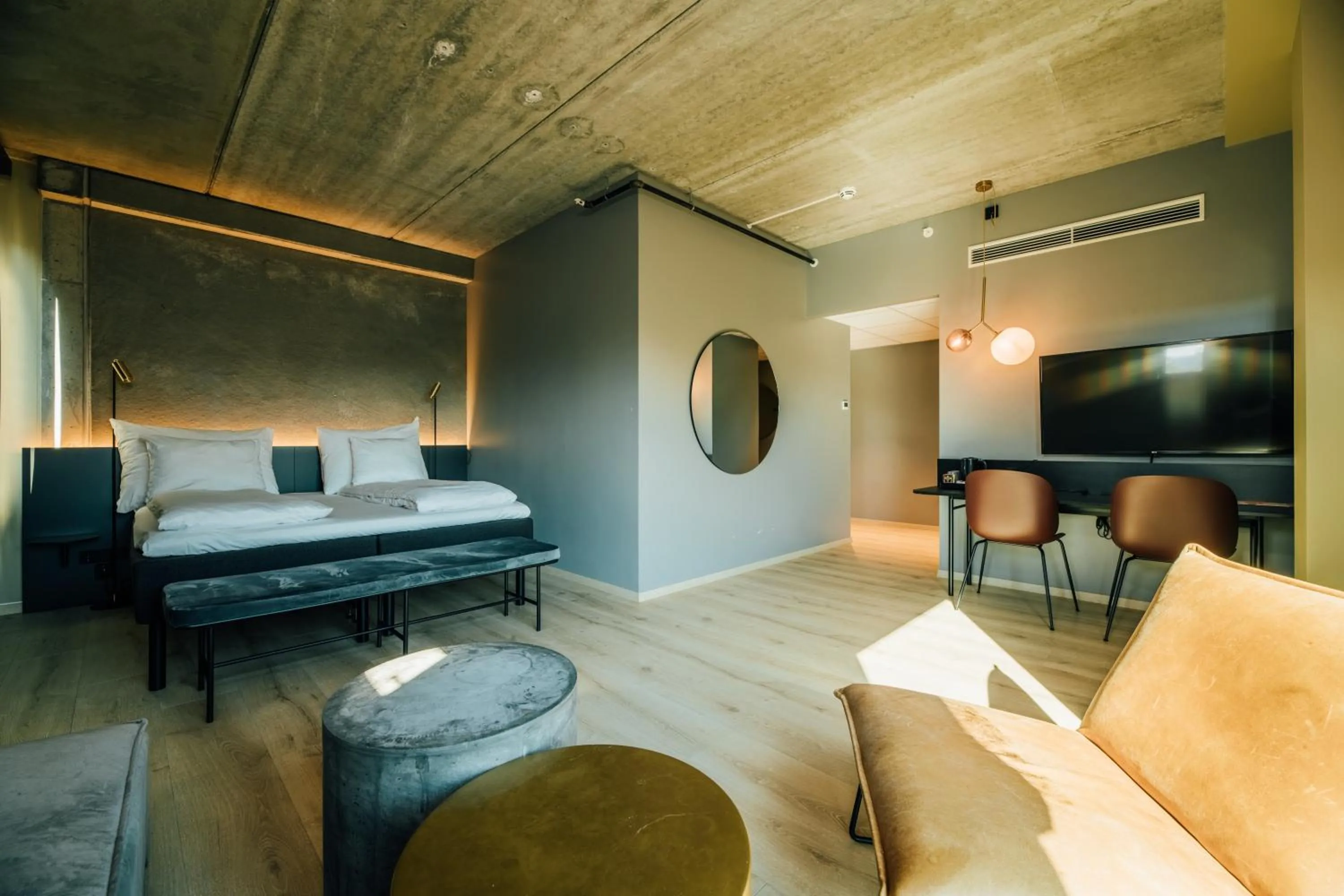 Bed in Comfort Hotel Porsgrunn