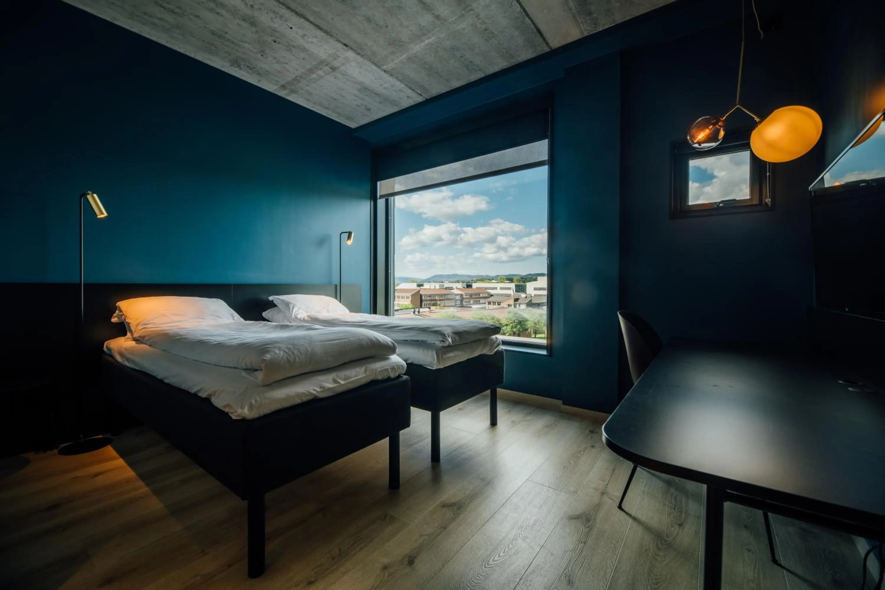 Bed in Comfort Hotel Porsgrunn