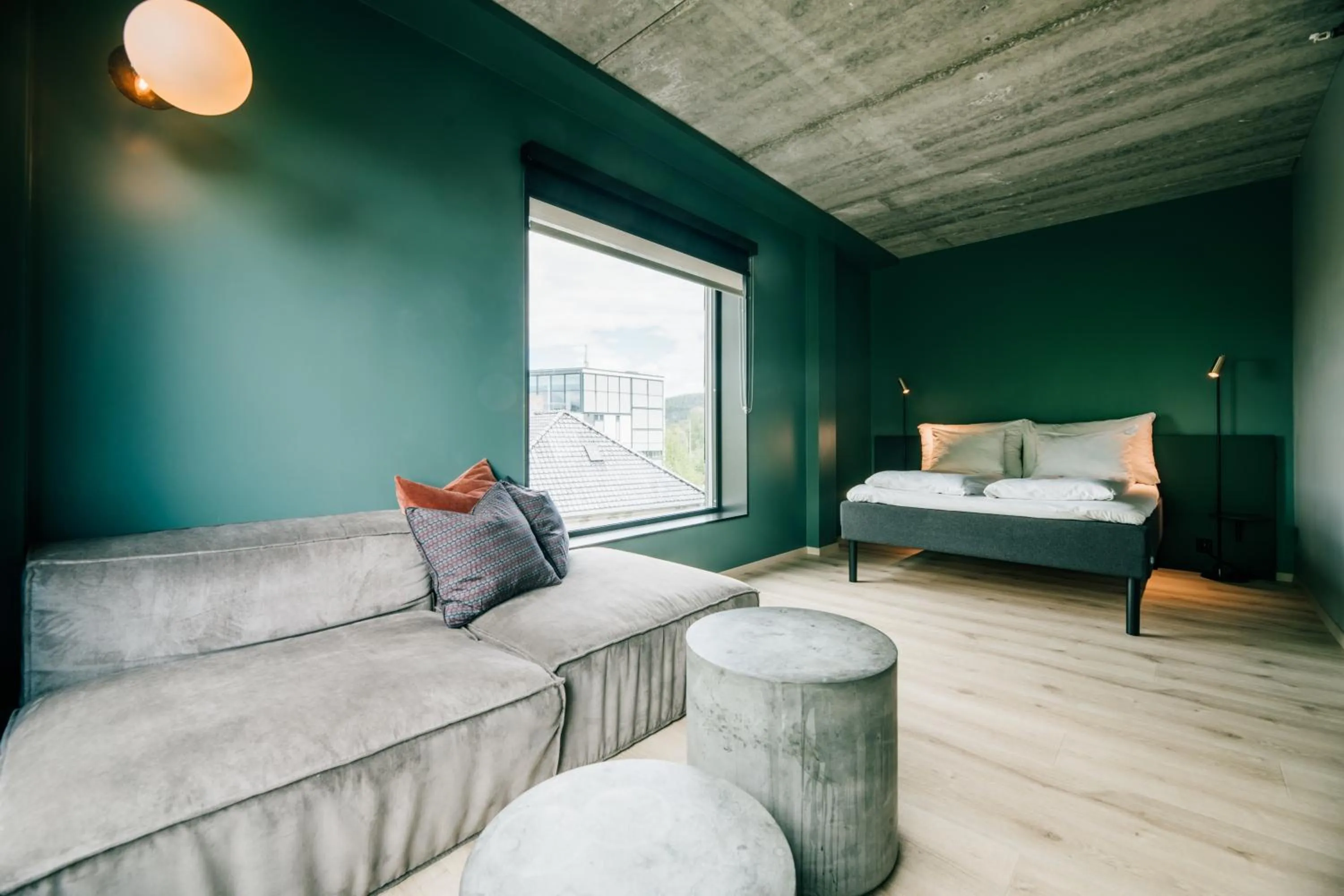 Bed in Comfort Hotel Porsgrunn