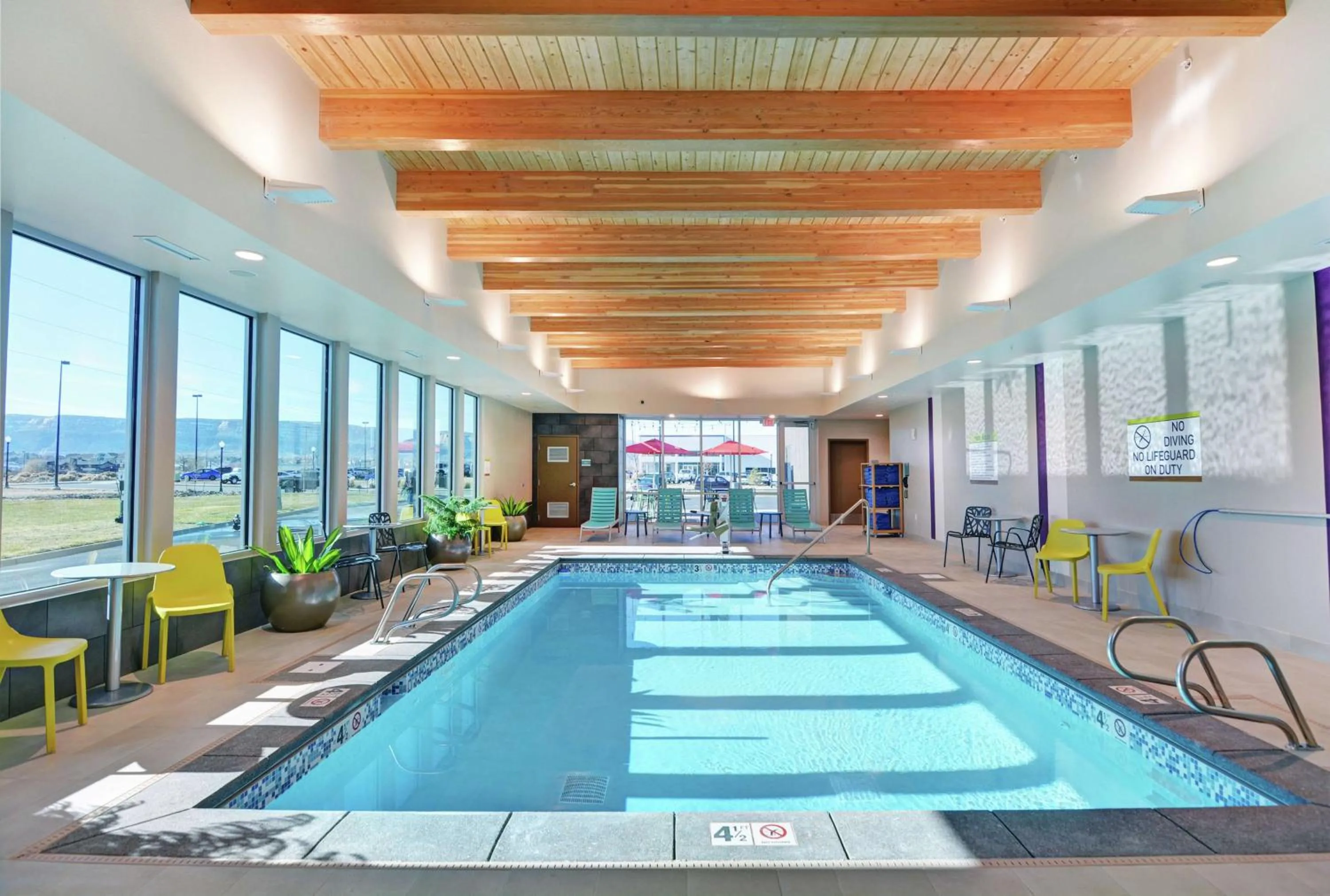Pool view in Home2 Suites By Hilton Grand Junction Northwest