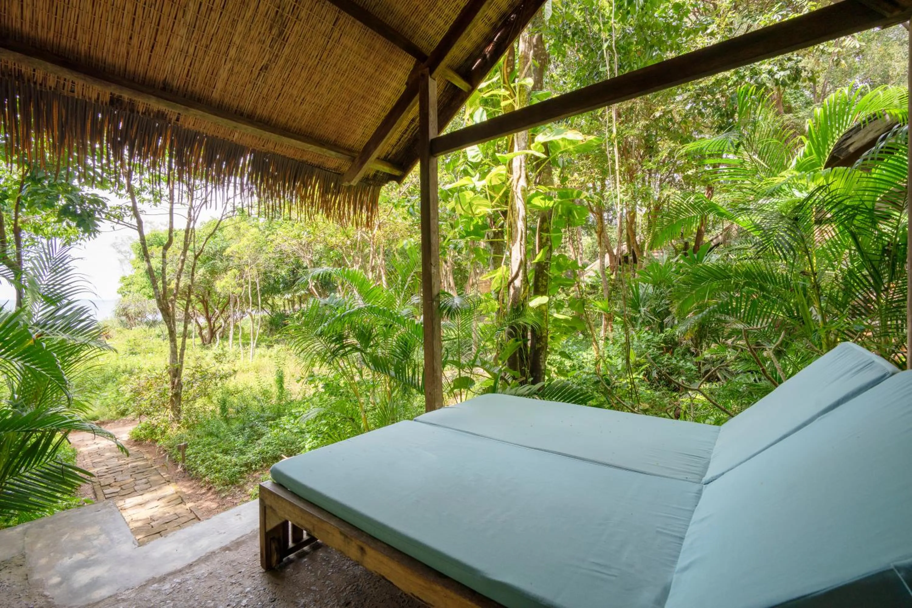 Garden view in Mango Bay Resort