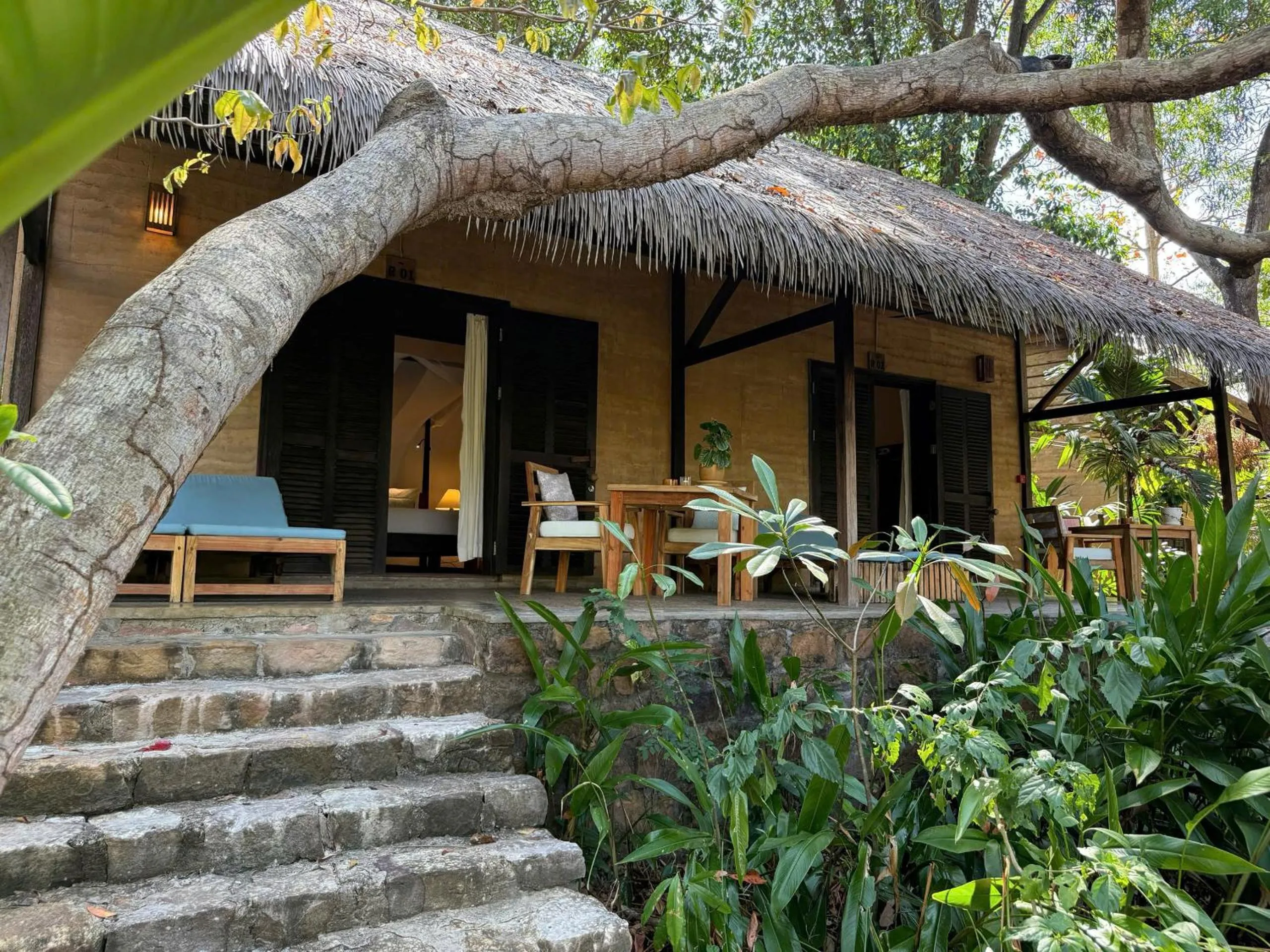 Balcony/Terrace in Mango Bay Resort