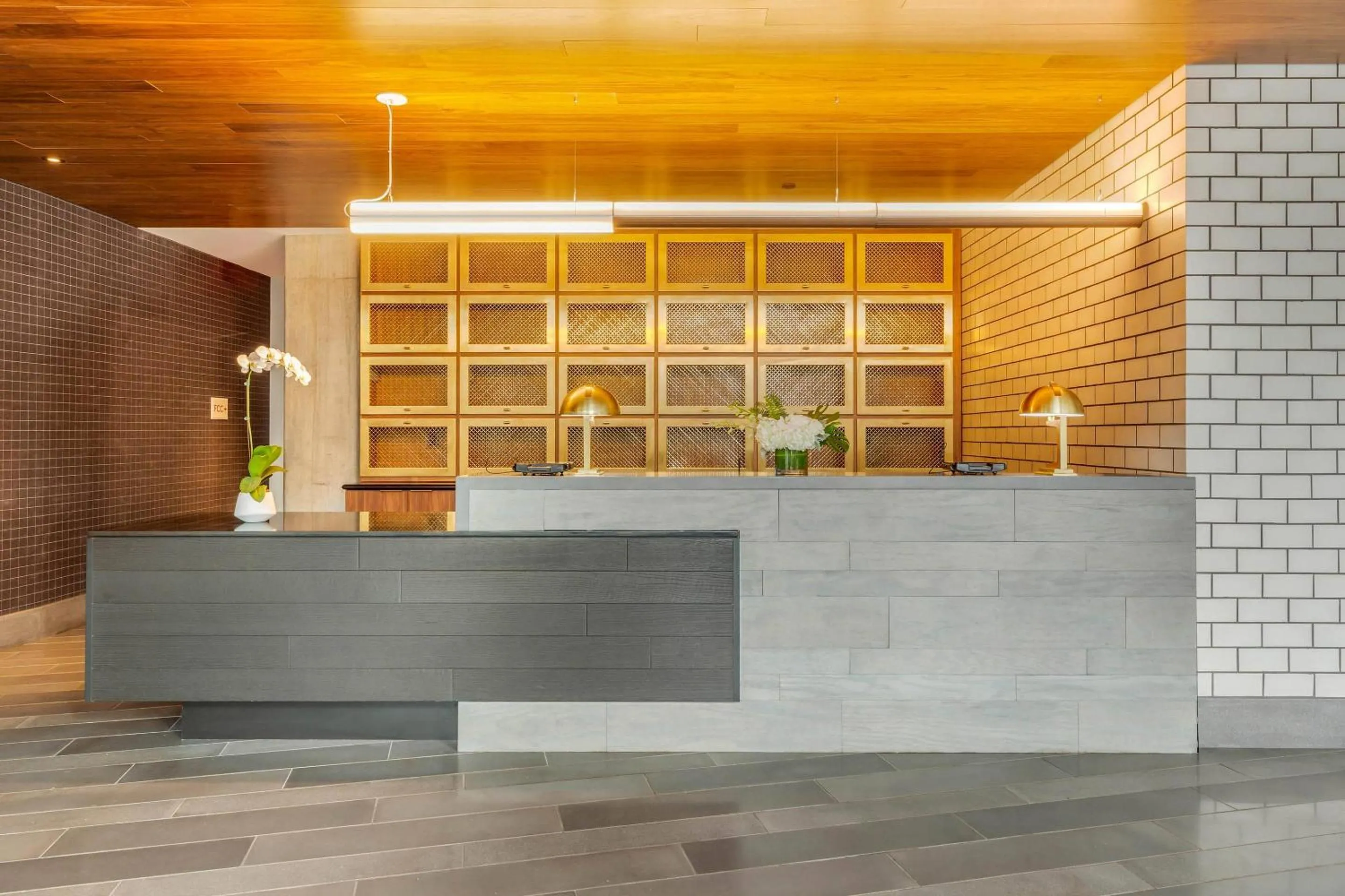 Lobby or reception in Cambria Hotel Boston Downtown - Seaport