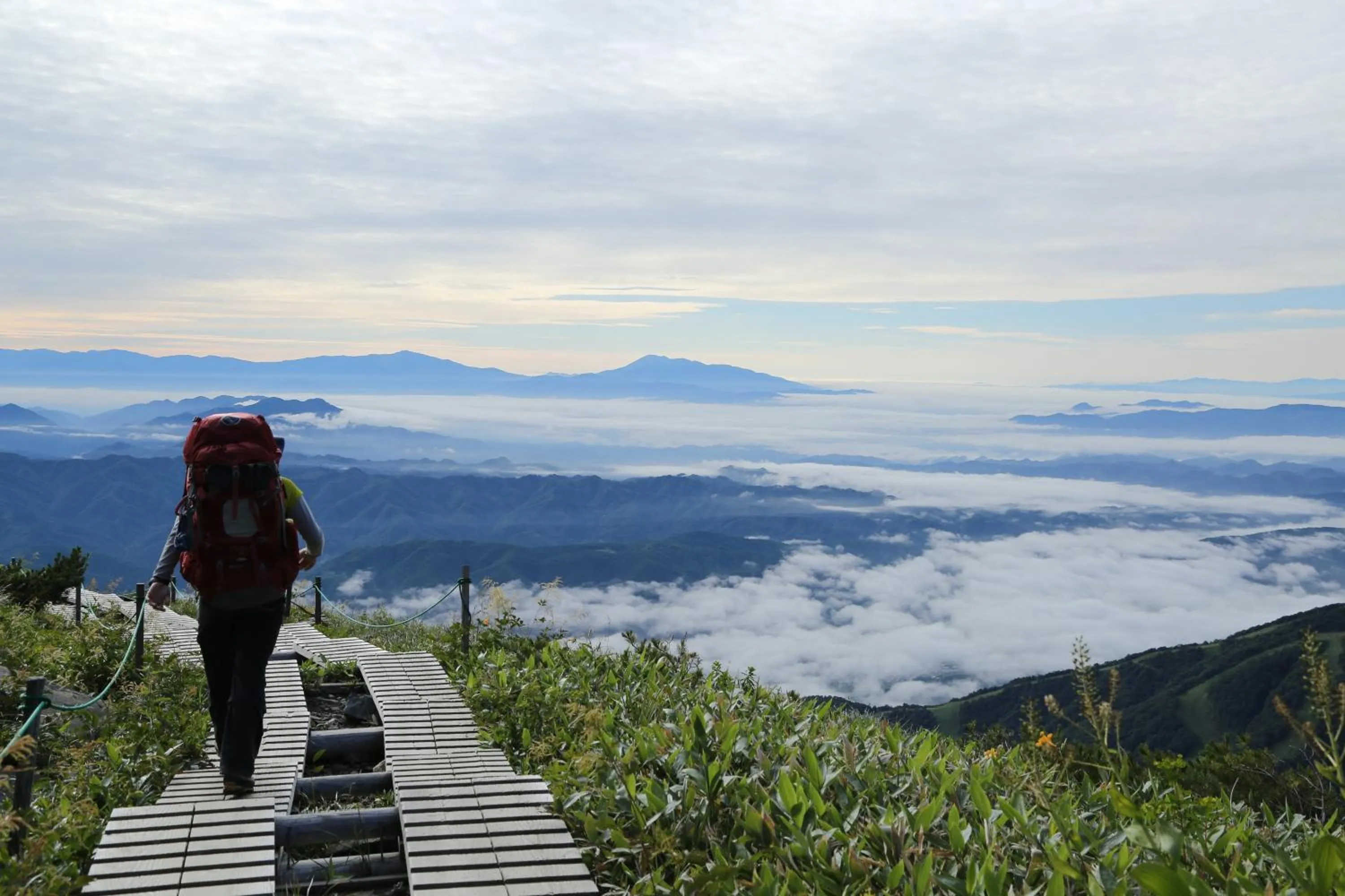 Hiking in Hakuba Hatago Maruhachi