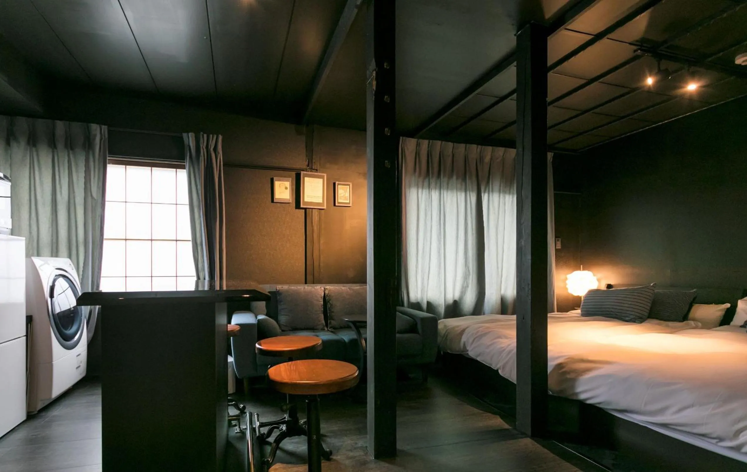 Photo of the whole room, Bed in Hakuba Hatago Maruhachi