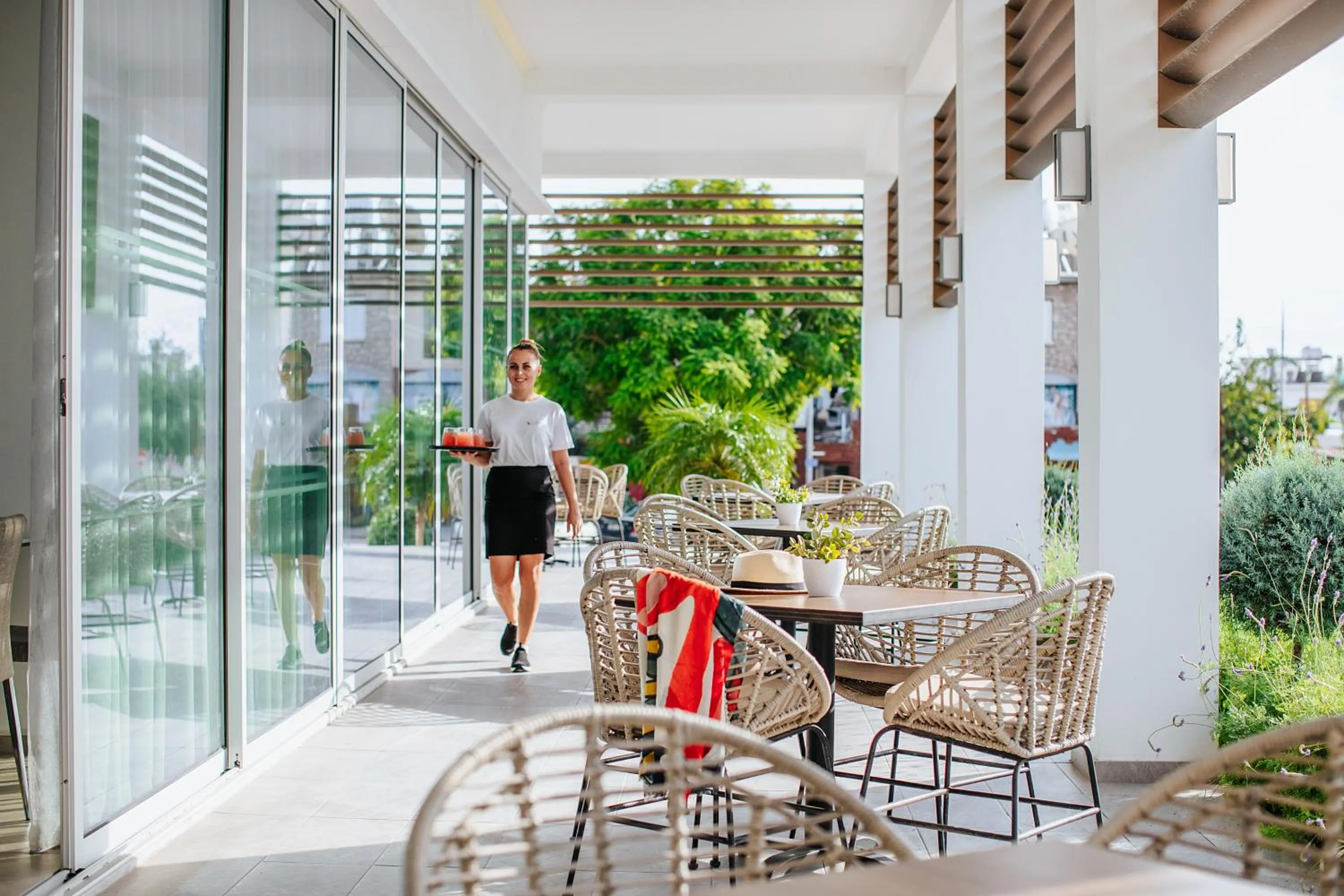 Patio in Sofianna Resort & Spa