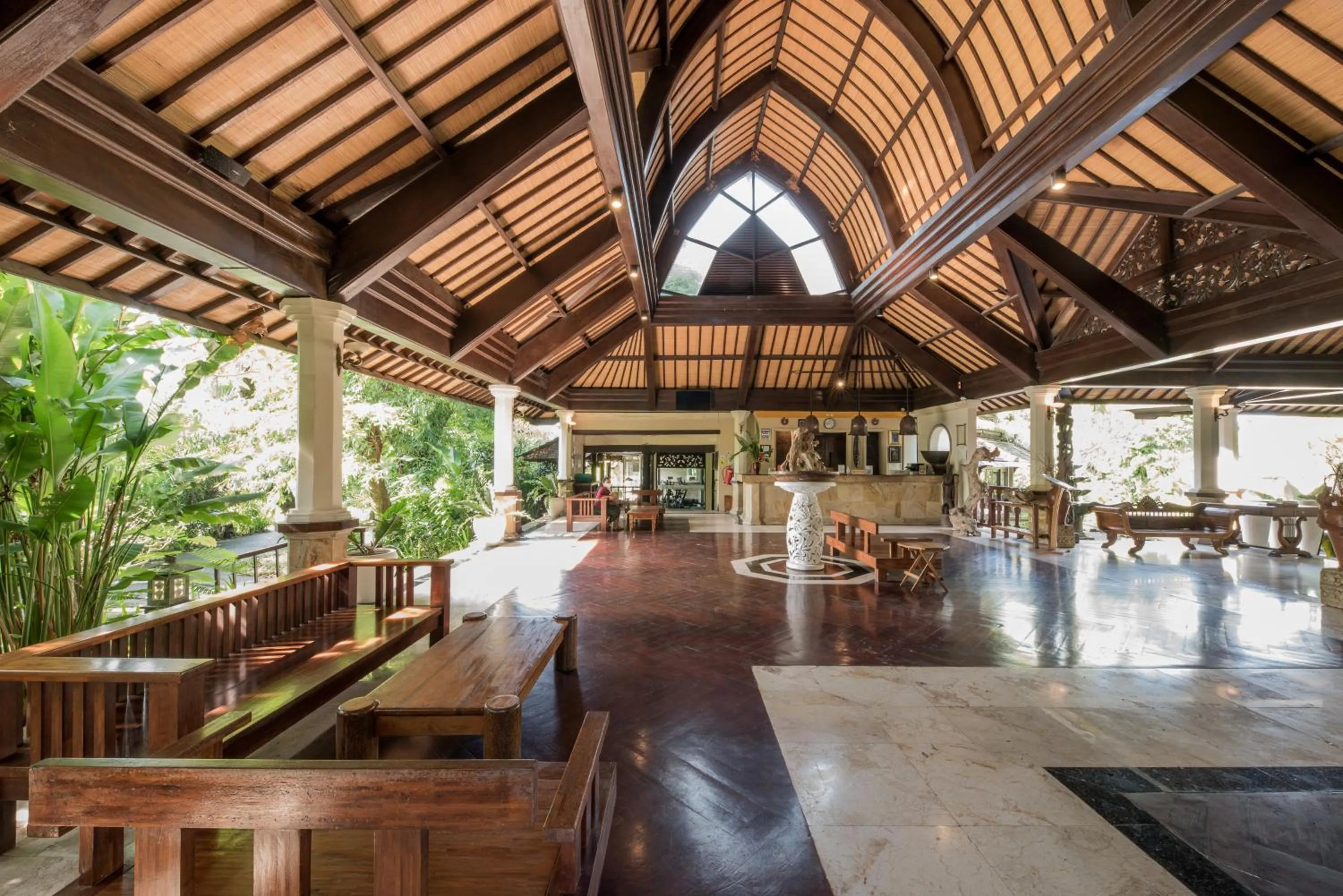 Lobby or reception in Hotel Vila Lumbung