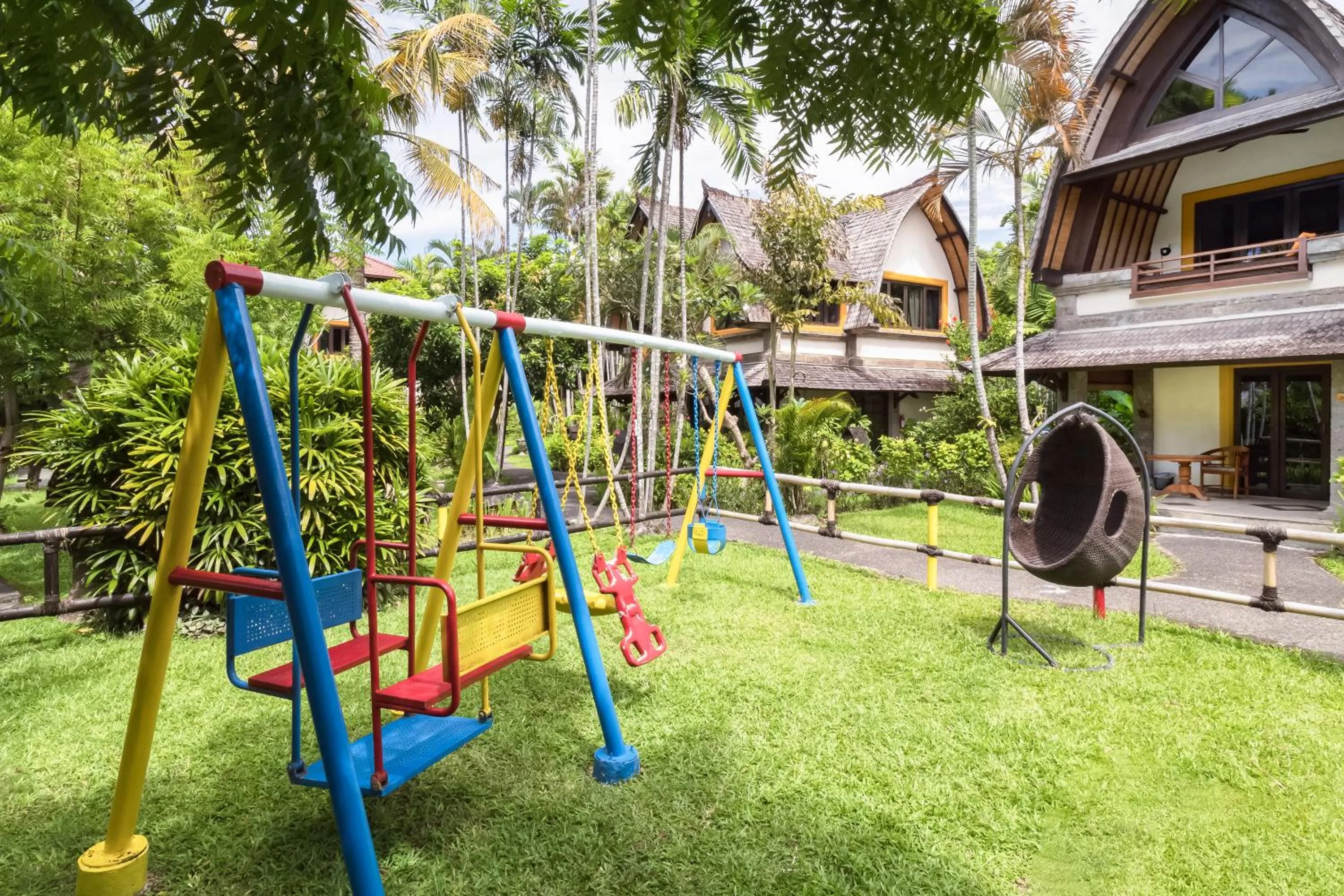 Children play ground in Hotel Vila Lumbung